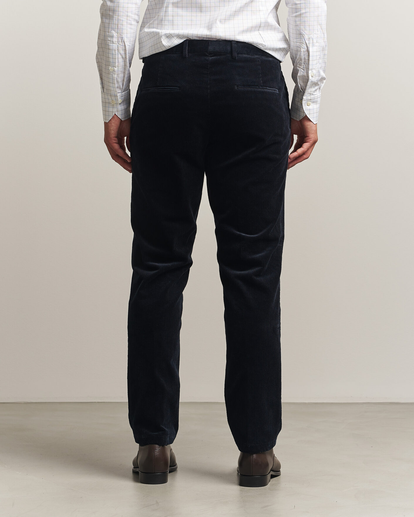 Herren | Hosen | Oscar Jacobson | Dandy Corduroy Trousers Navy