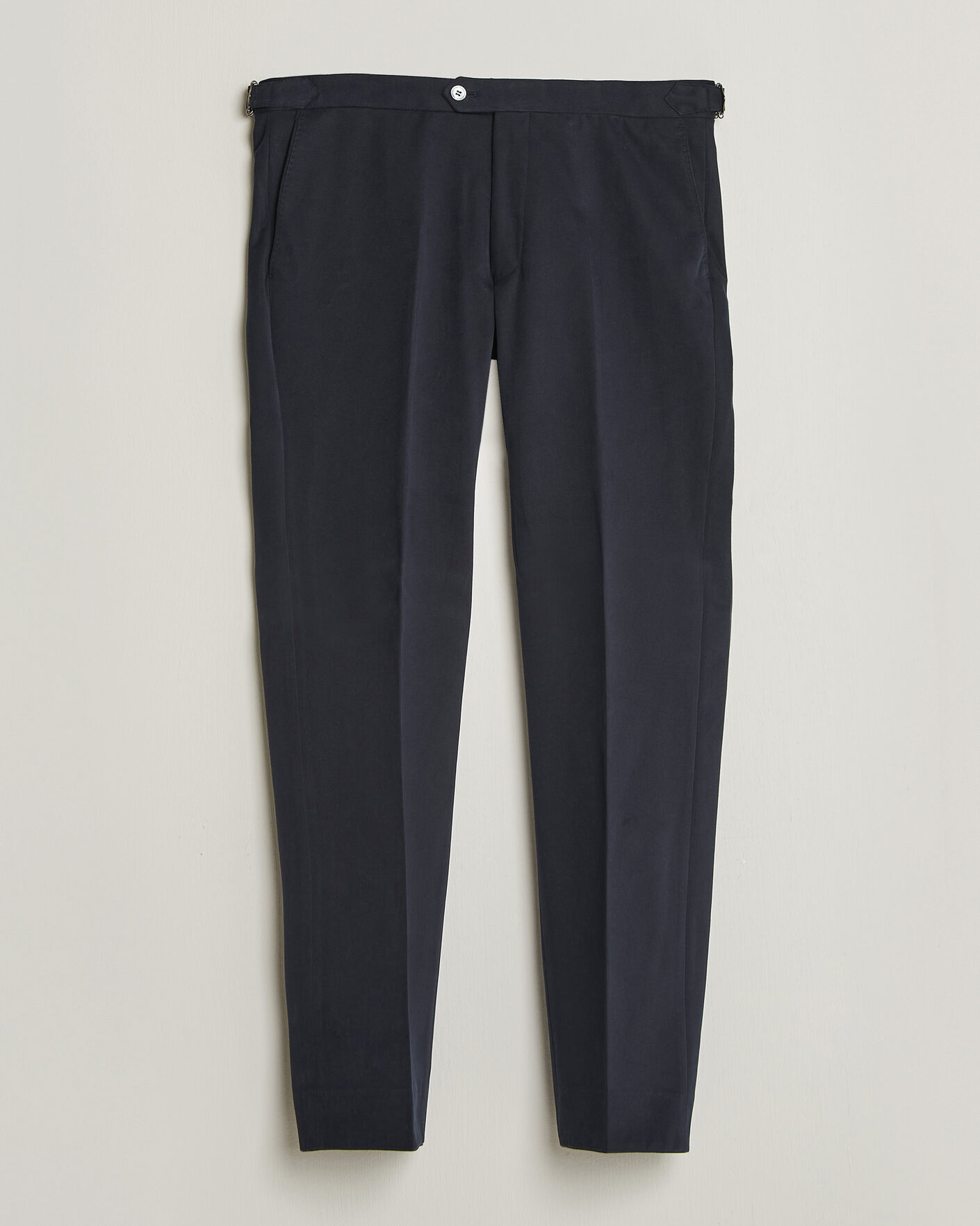 Herren | Hosen | Oscar Jacobson | Dandy Brushed Cotton Trousers Blue