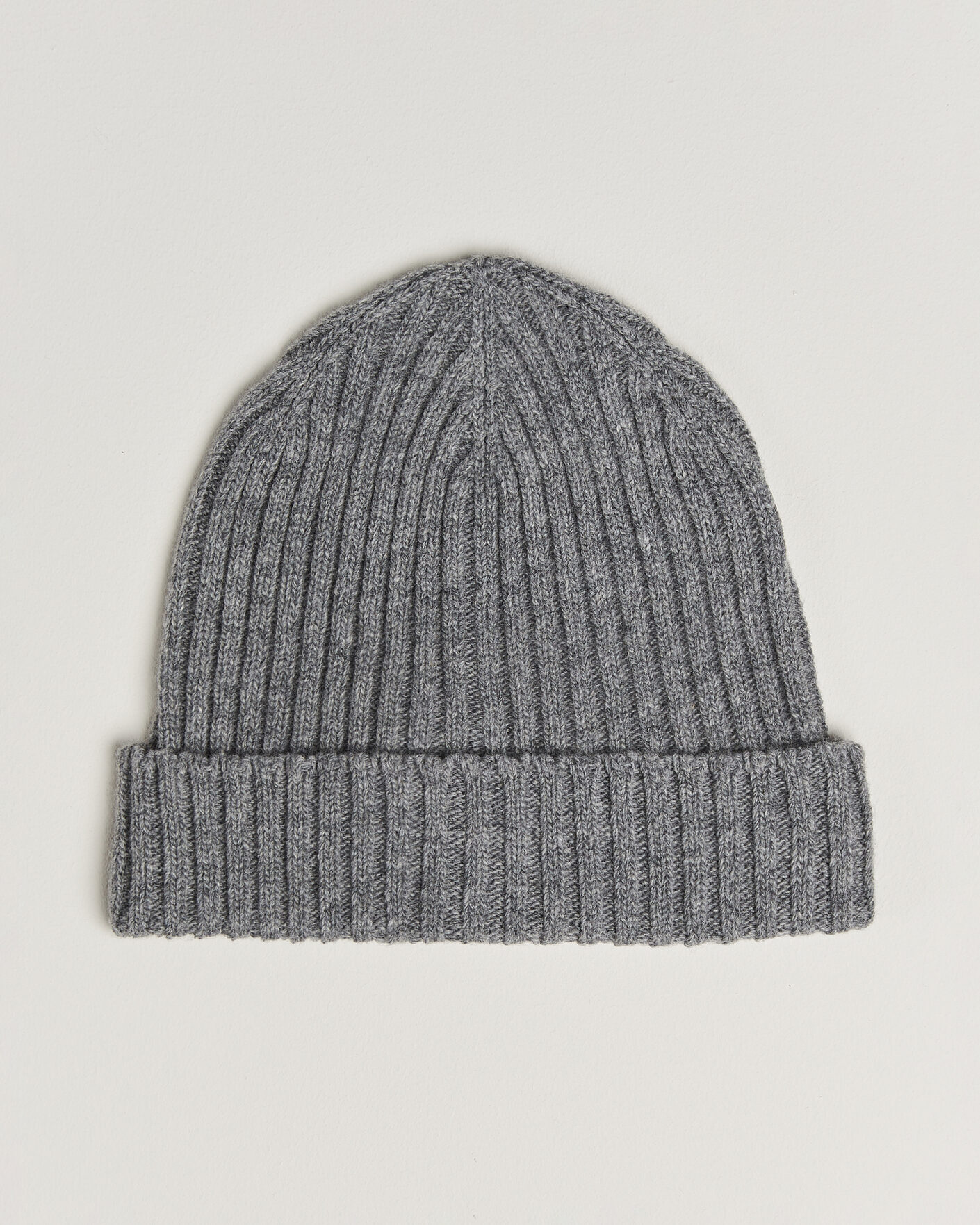 Herren | Mützen | Stenströms | Brushed Merino Beanie Grey