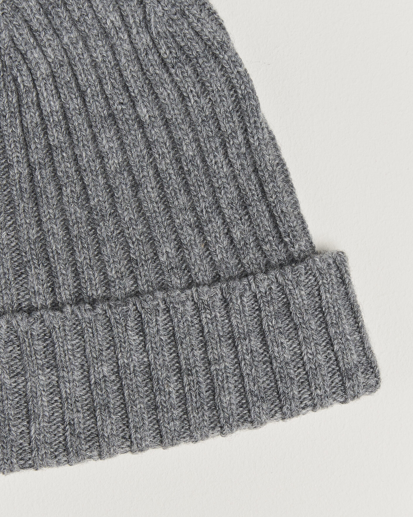 Herren | Mützen | Stenströms | Brushed Merino Beanie Grey