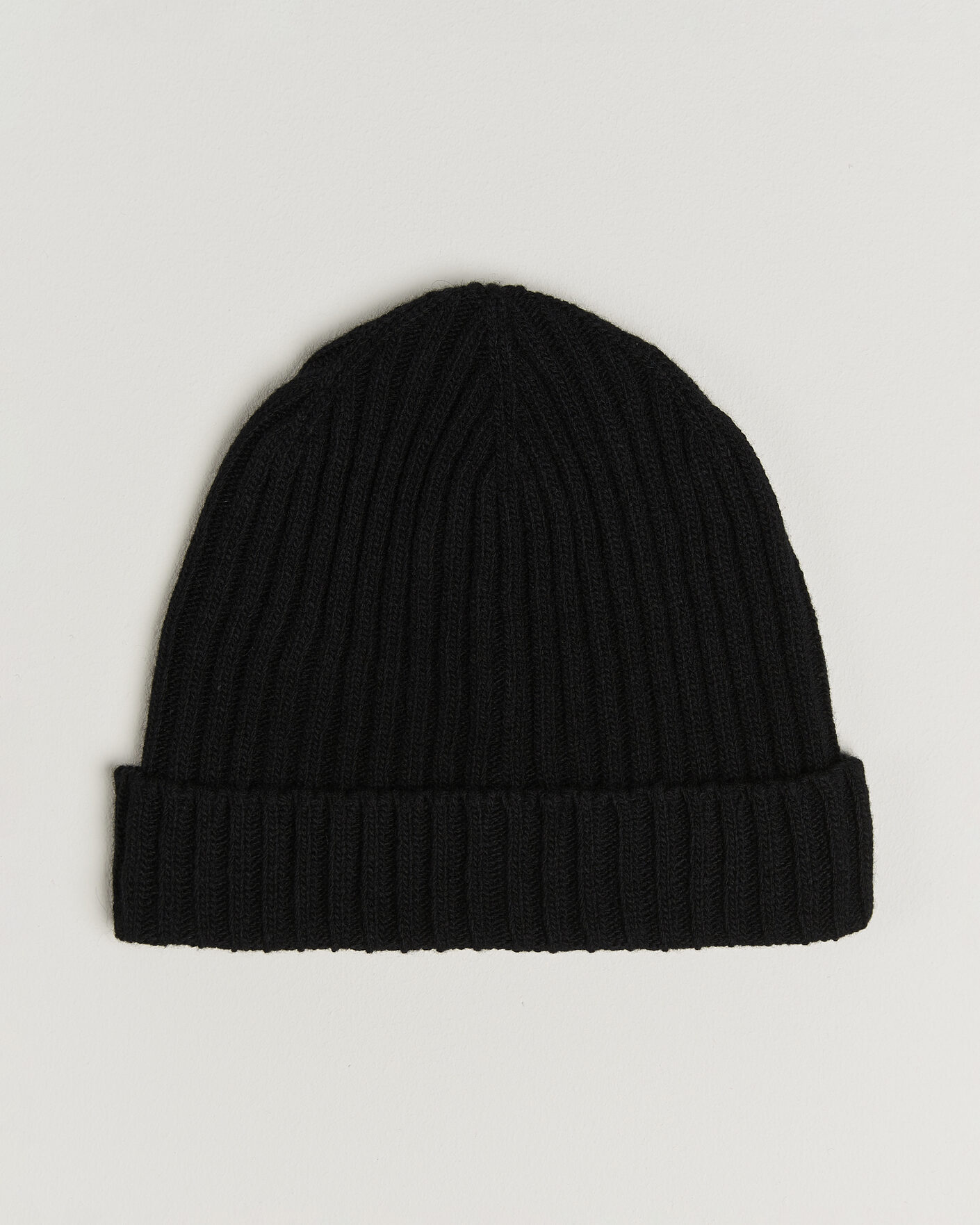 Herren | Mützen | Stenströms | Brushed Merino Beanie  Black