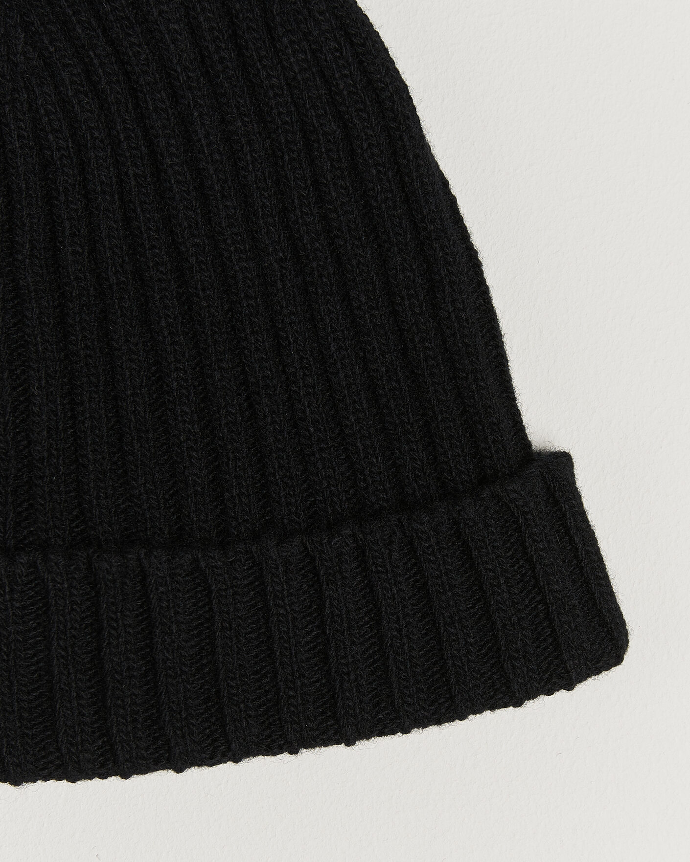 Herren | Mützen | Stenströms | Brushed Merino Beanie  Black