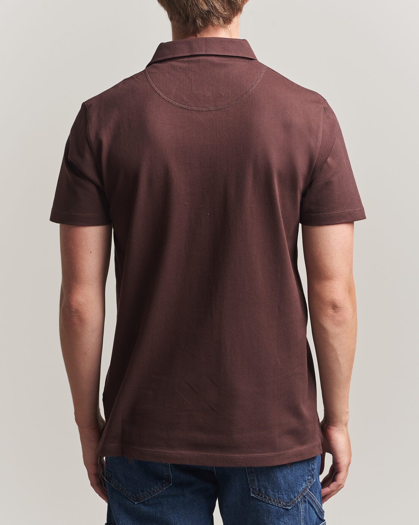 Herren | Poloshirts | Sunspel | Riviera Polo Shirt Dark Brown