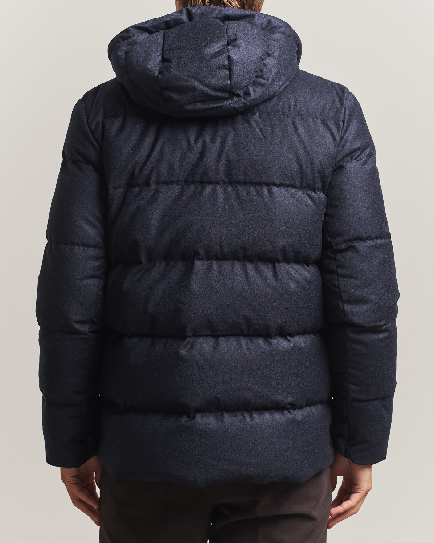Herren | Jacken | UBR | Concord Jacket Savile Navy Melange Wool