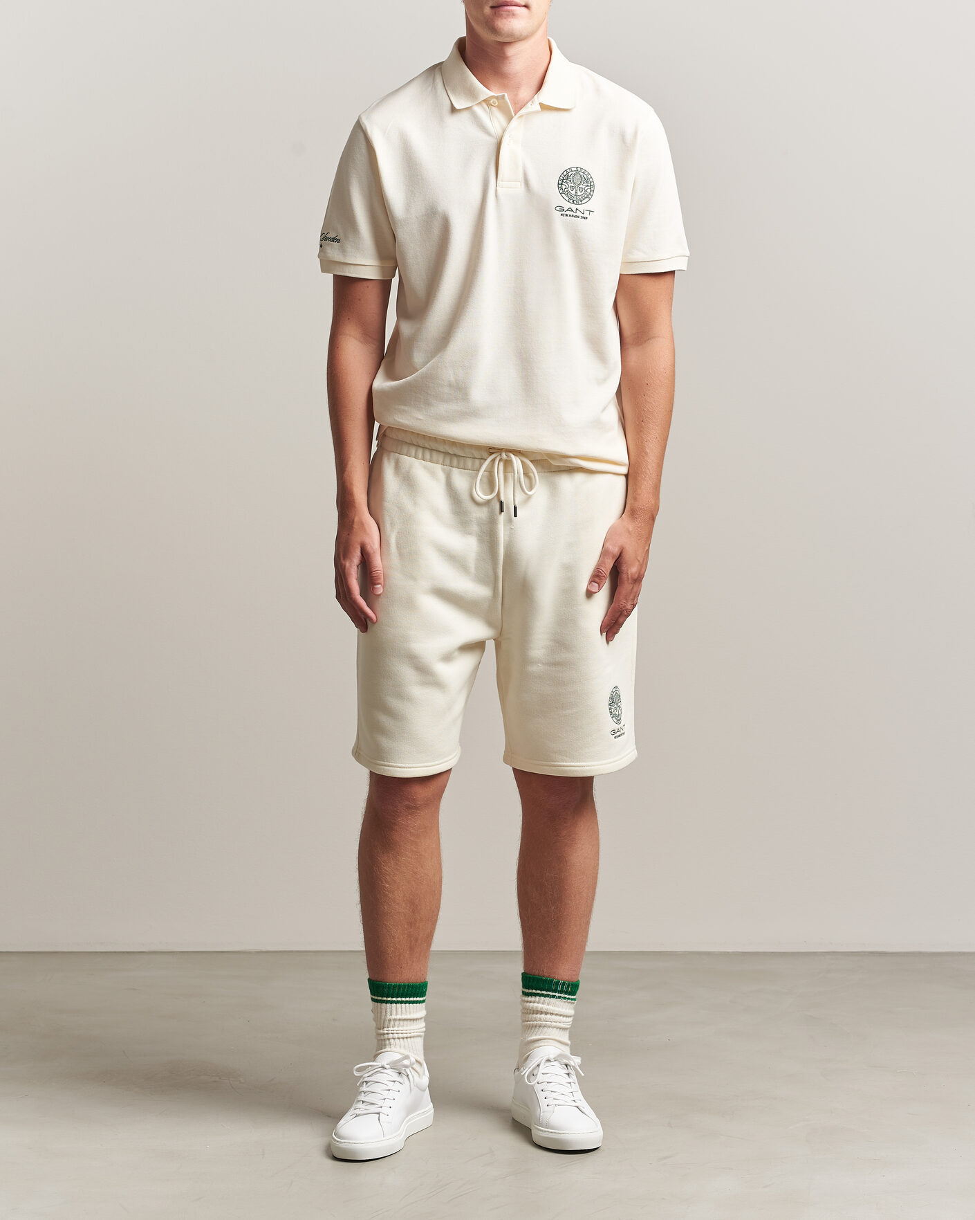 Herren | Poloshirts | Gant | Tournament Pique Cream