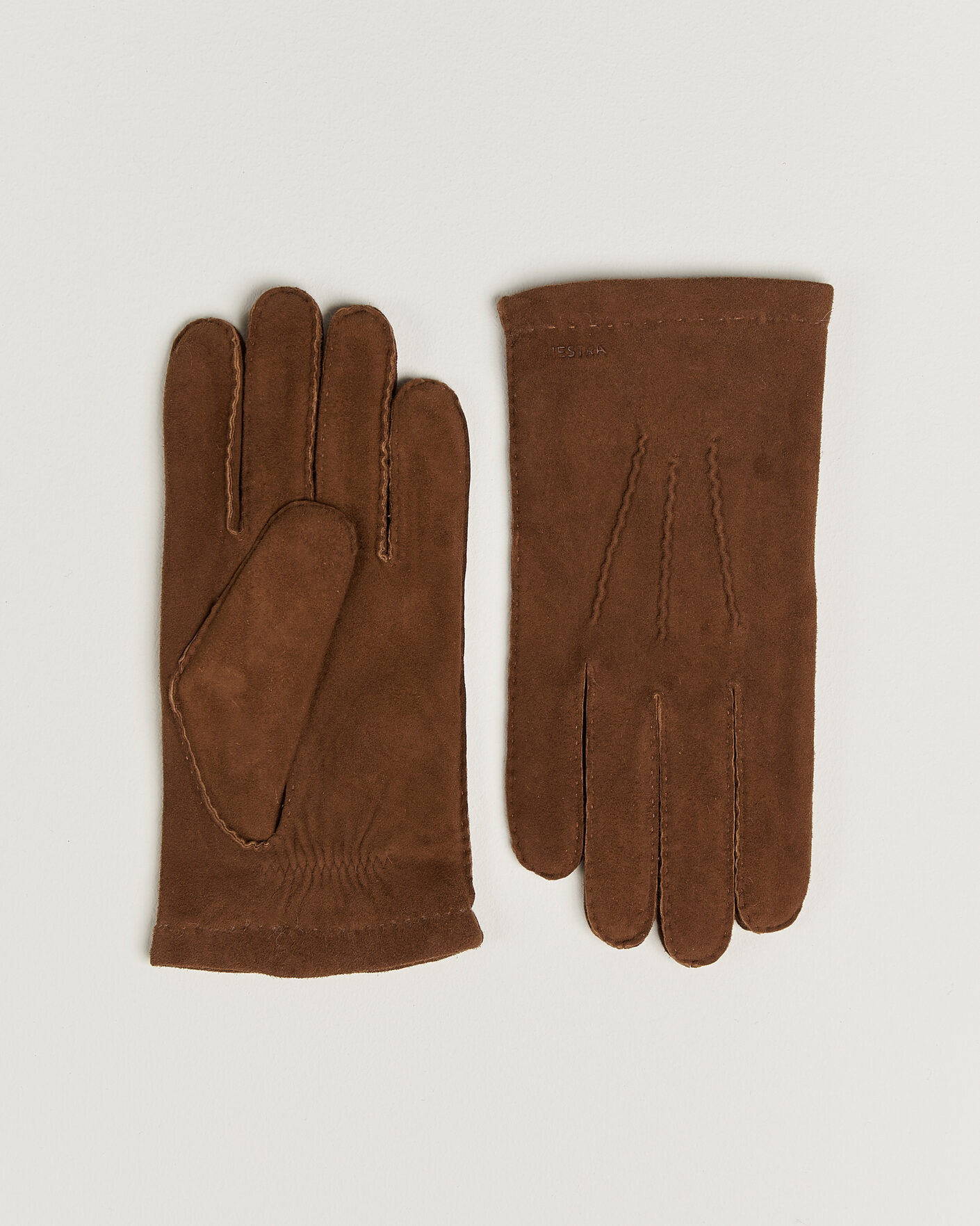 Herren | Handschuhe | Hestra | Arthur Wool Lined Suede Glove Whiskey