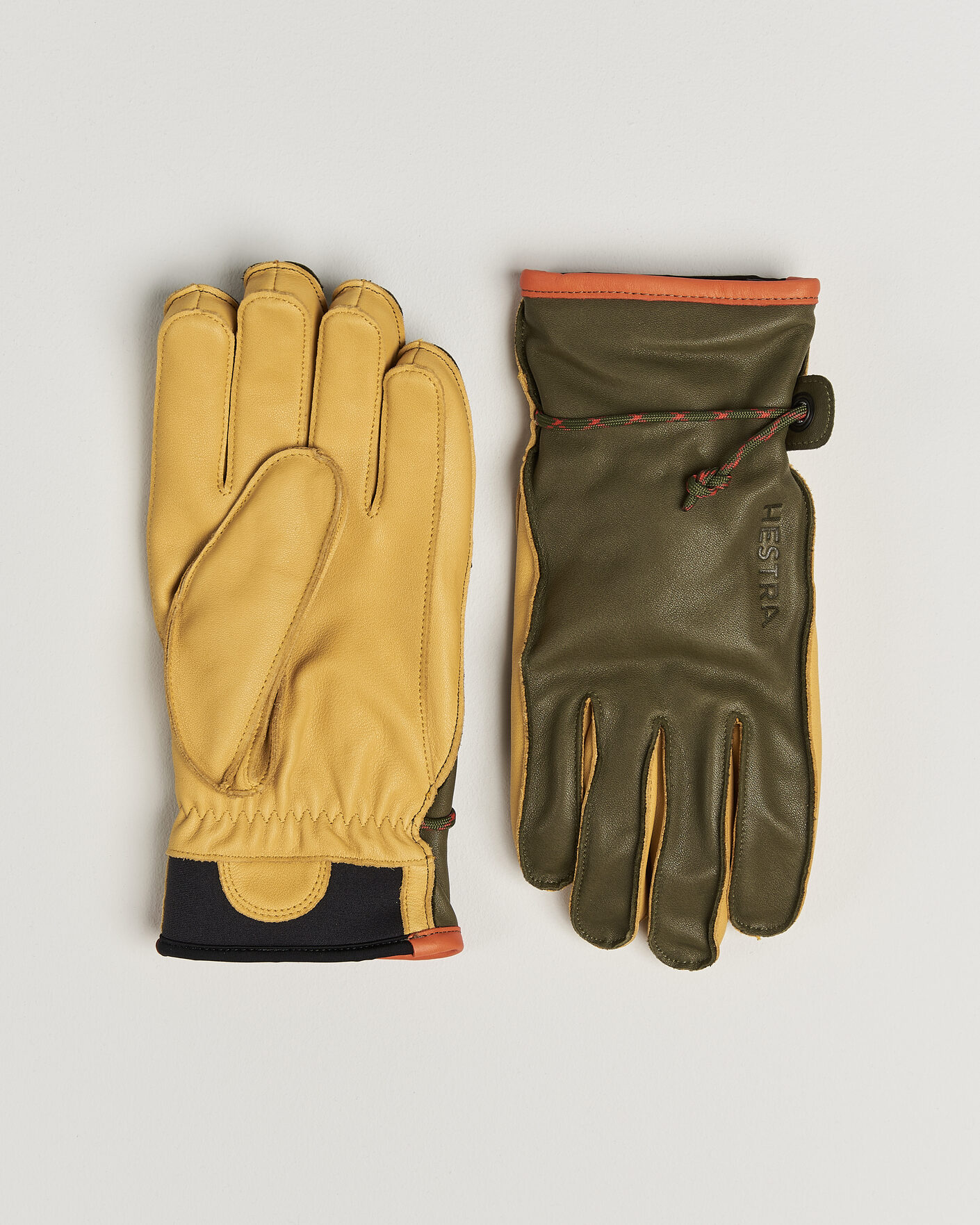 Herren | Handschuhe | Hestra | Wakayama Leather Ski Glove Loden/Tan