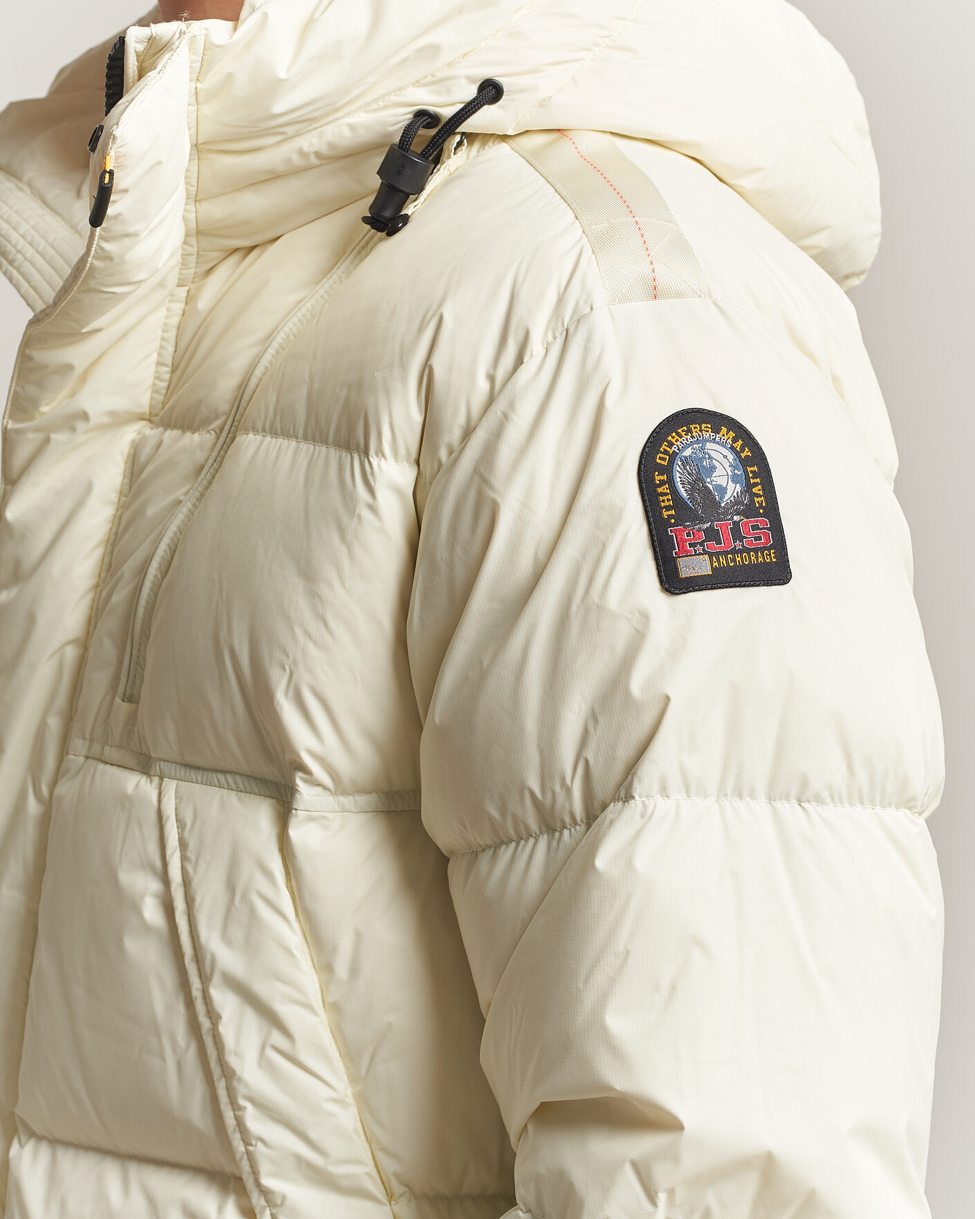 Herren | Jacken | Parajumpers | Cloud Ripstop Polar Puffer Jacket Warm Ivory