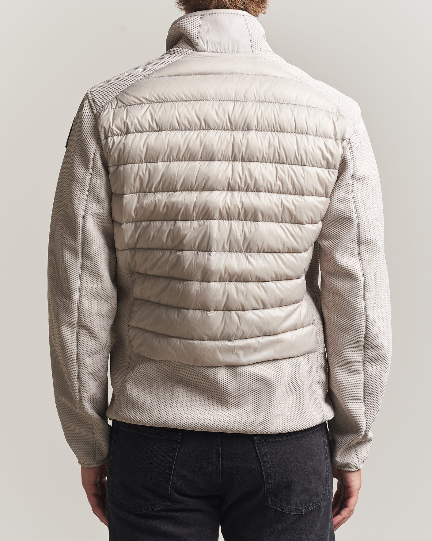 Herren | Jacken | Parajumpers | Jayden Warm Up Hybrid Jacket Mid Grey