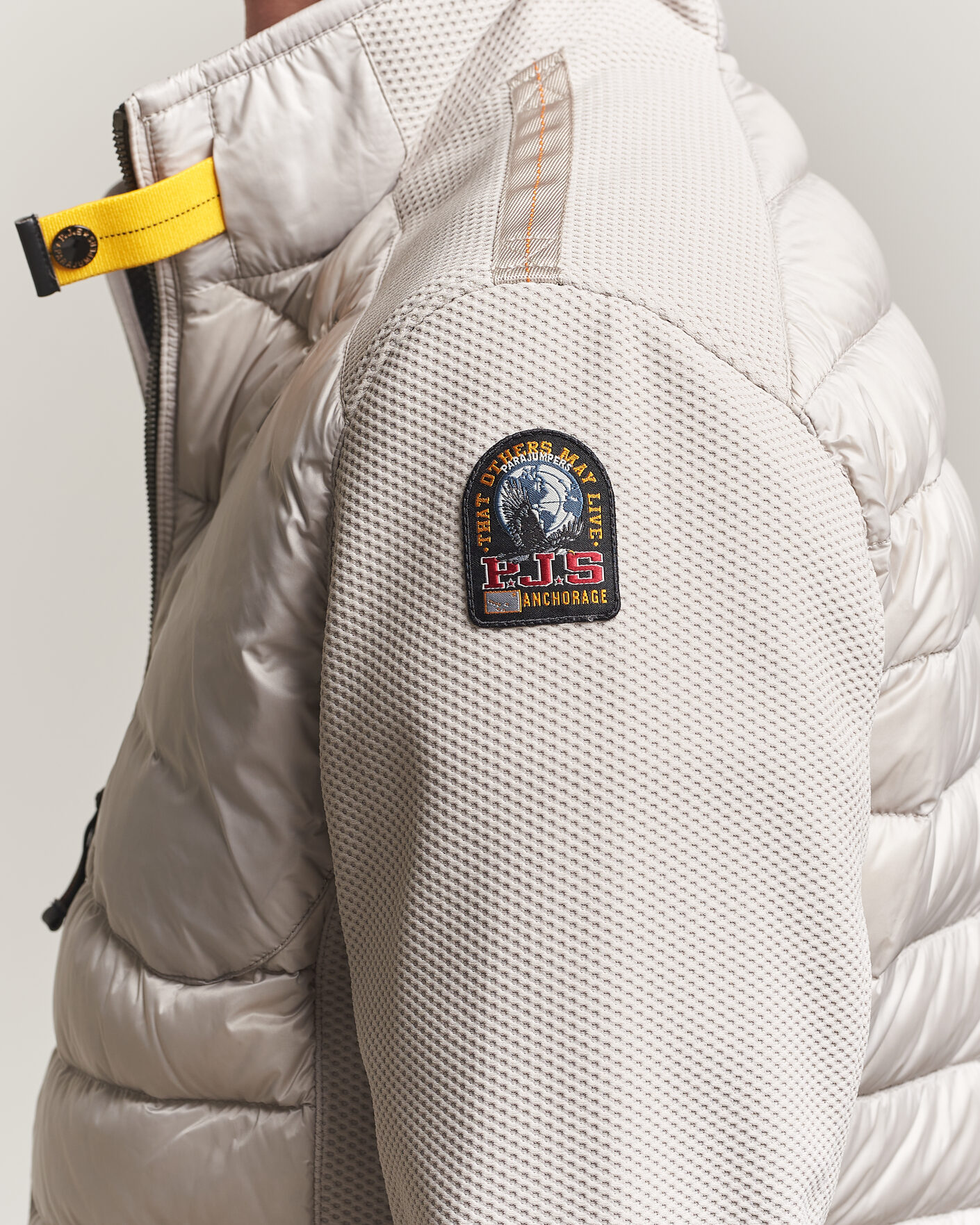 Herren | Jacken | Parajumpers | Jayden Warm Up Hybrid Jacket Mid Grey