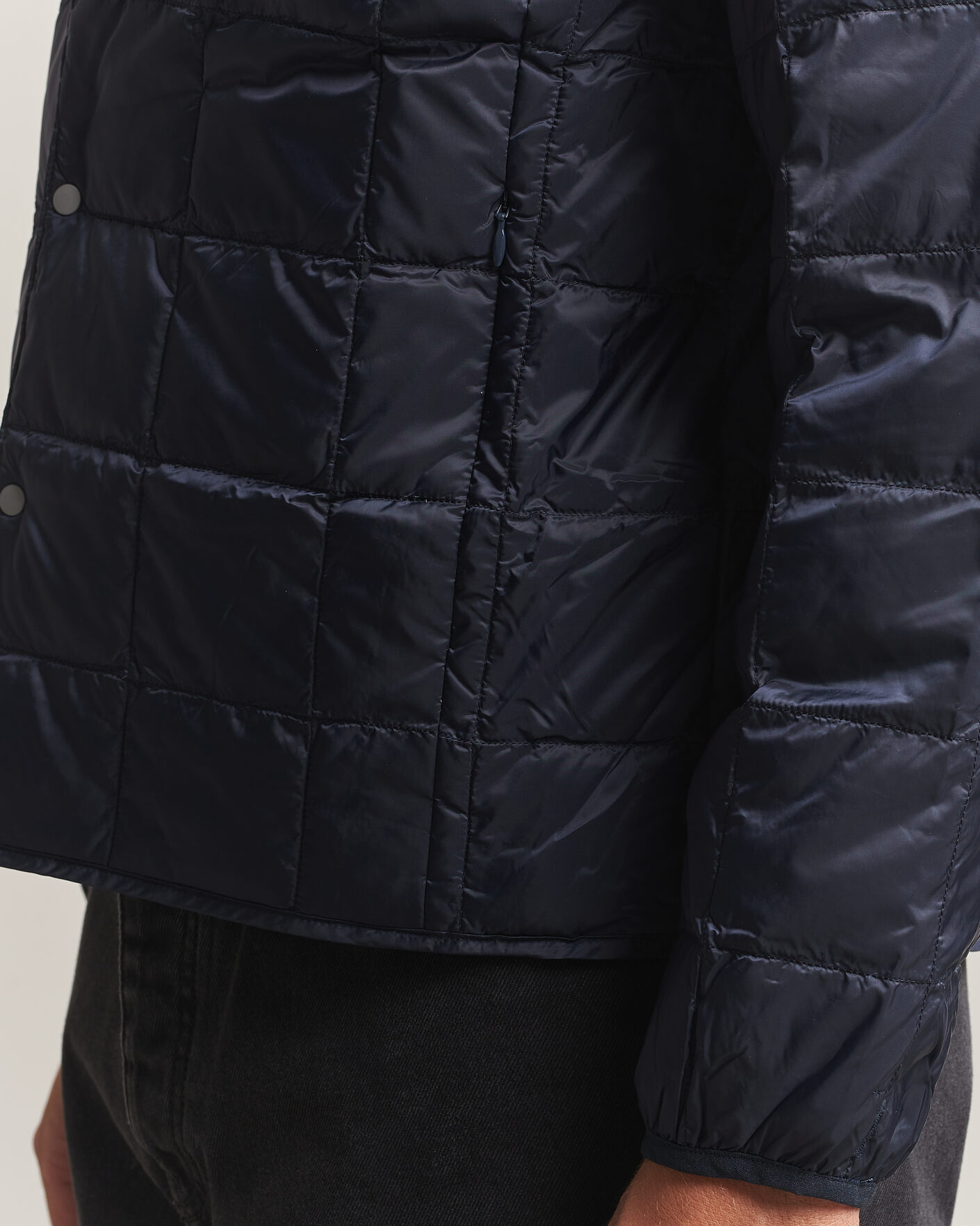 Herren | Jacken | TAION | Crew Neck Button Down Jacket Dark Navy