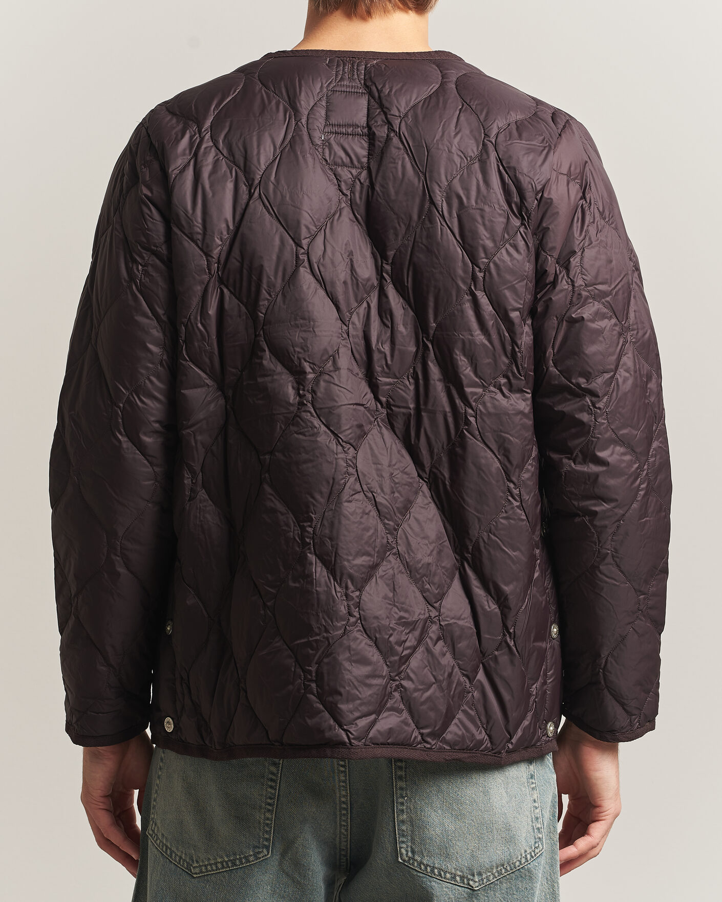 Herren | Jacken | TAION | Military Crew Neck Down Jacket Dark Choco