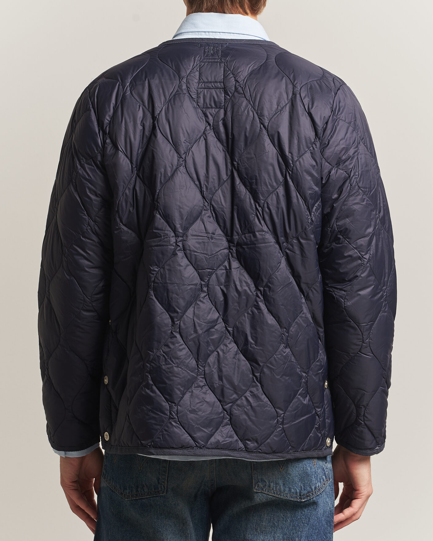 Herren | Jacken | TAION | Military Crew Neck Down Jacket Dark Navy