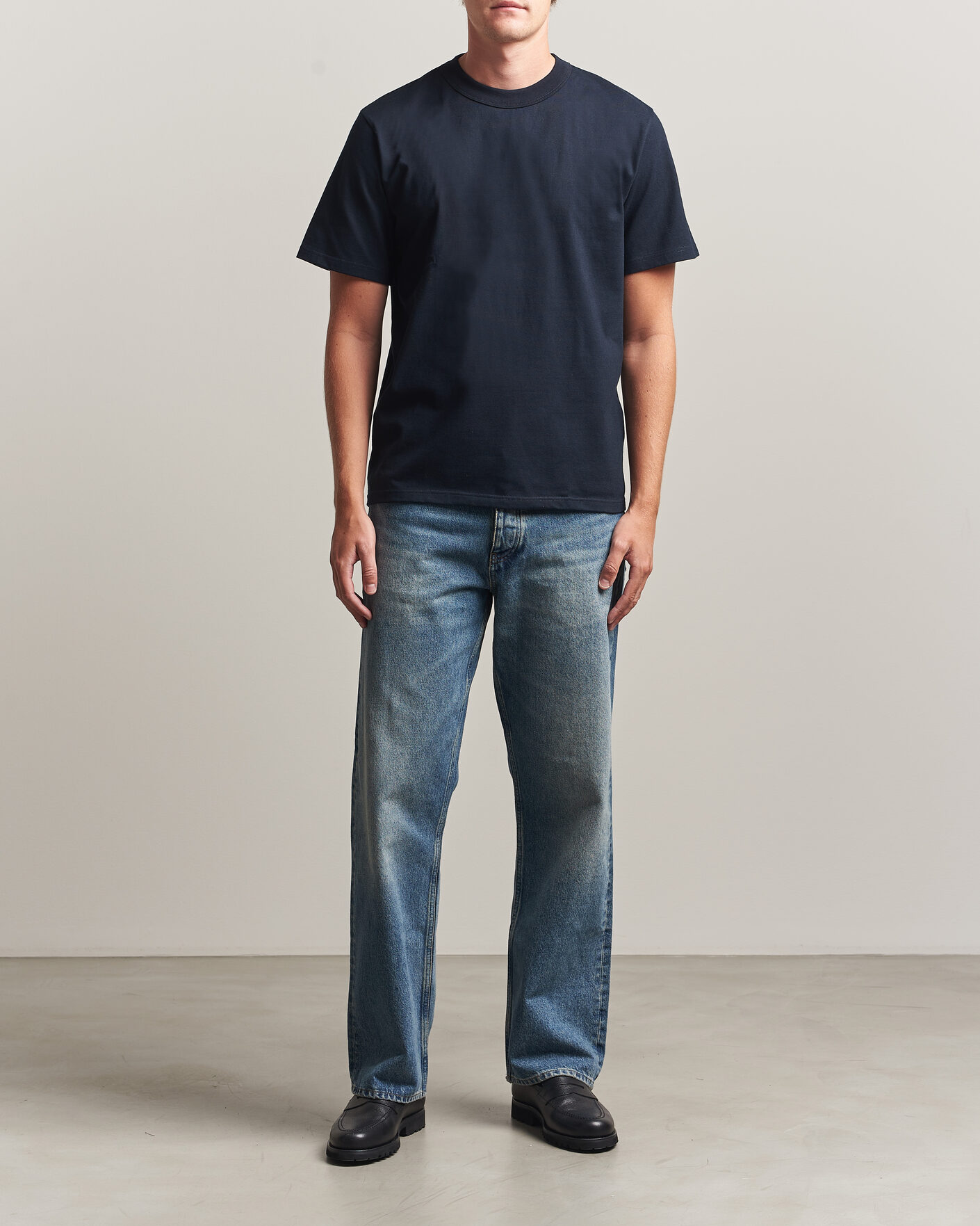 Herren | T-Shirts | Armor Lux for Care of Carl | Armor-lux 2-Pack Heritage Callac T-Shirt Rich Navy