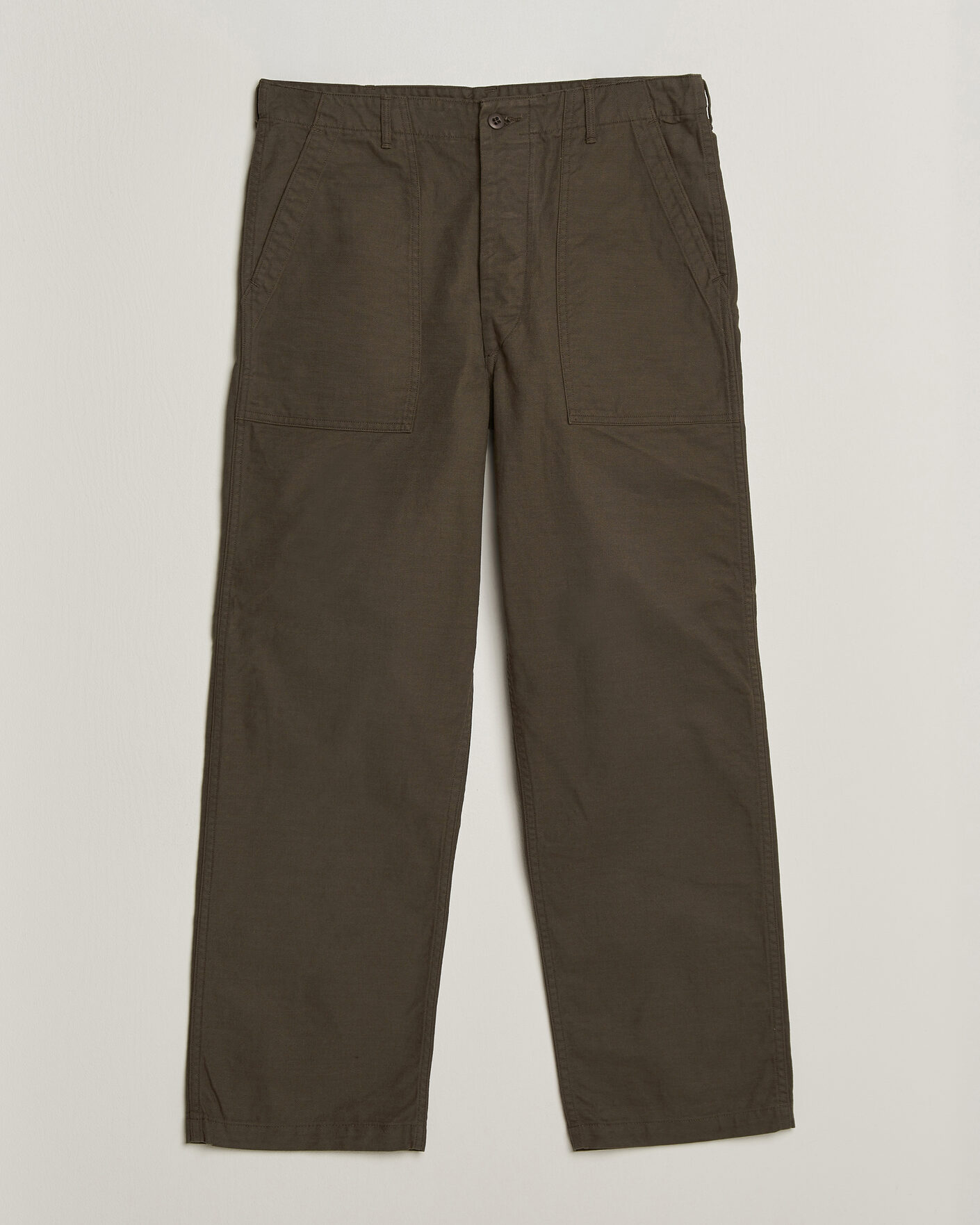 Herren | Hosen | orSlow | Regular Fit Original Sateen Fatigue Pants Coffee Brown