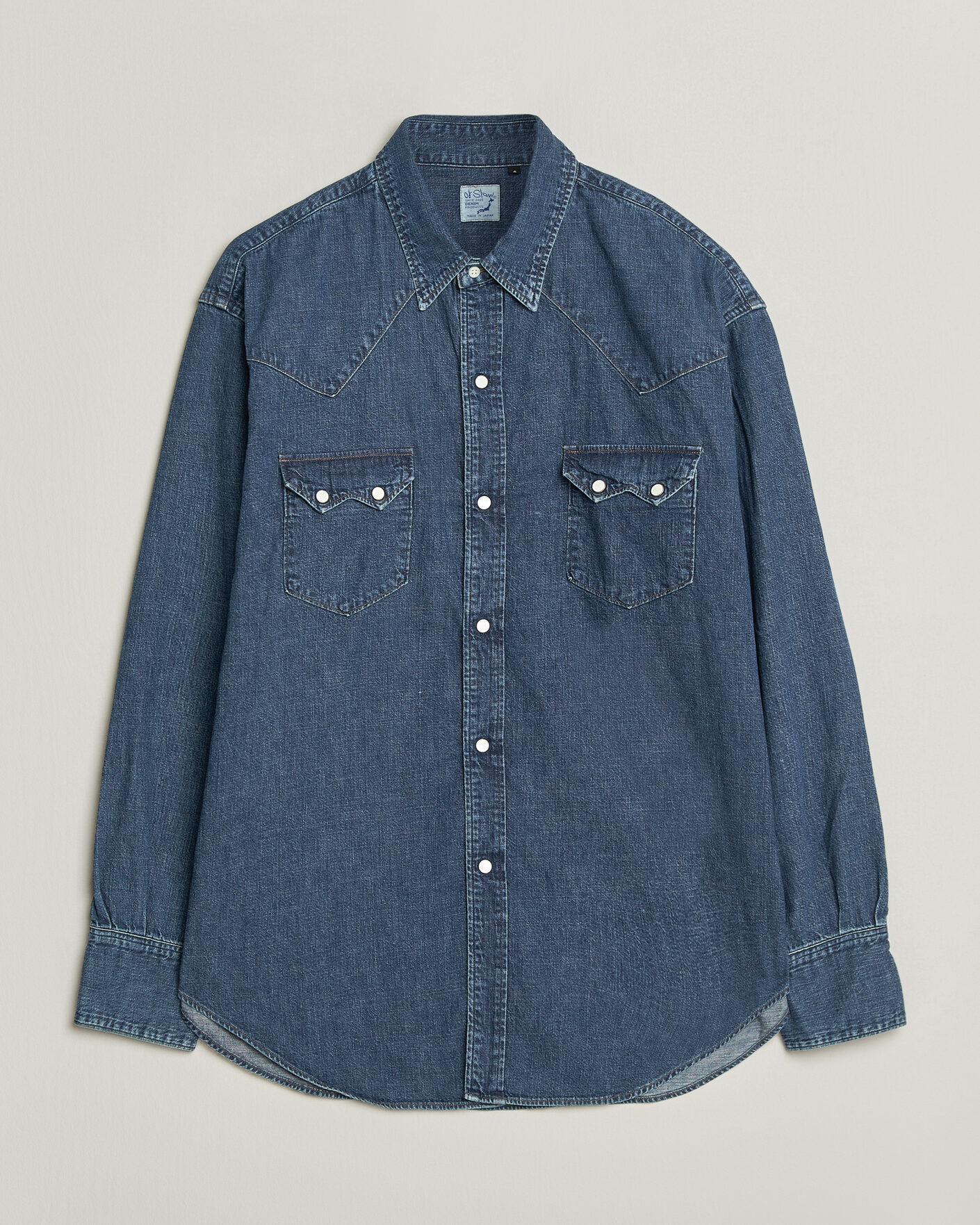 Herren | Hemden | orSlow | Denim Western Shirt Vintage Indigo