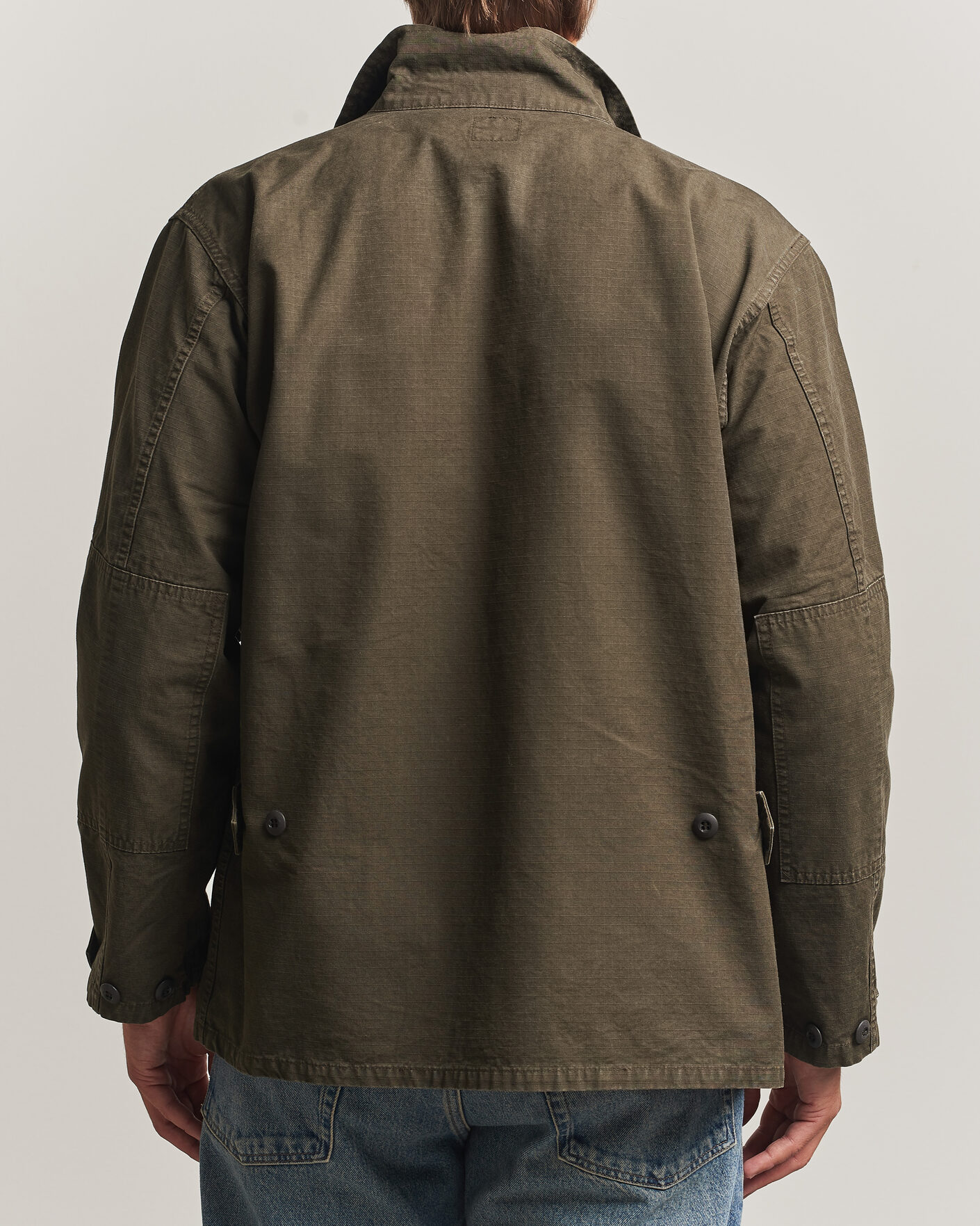 Herren | Jacken | orSlow | B.D.U. Stone Washed Jacket Coffee Brown