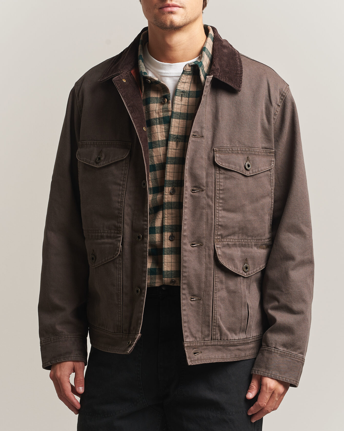 Herren | Jacken | Filson | Rustic Canvas Journeyman Canvas Jacket Bark