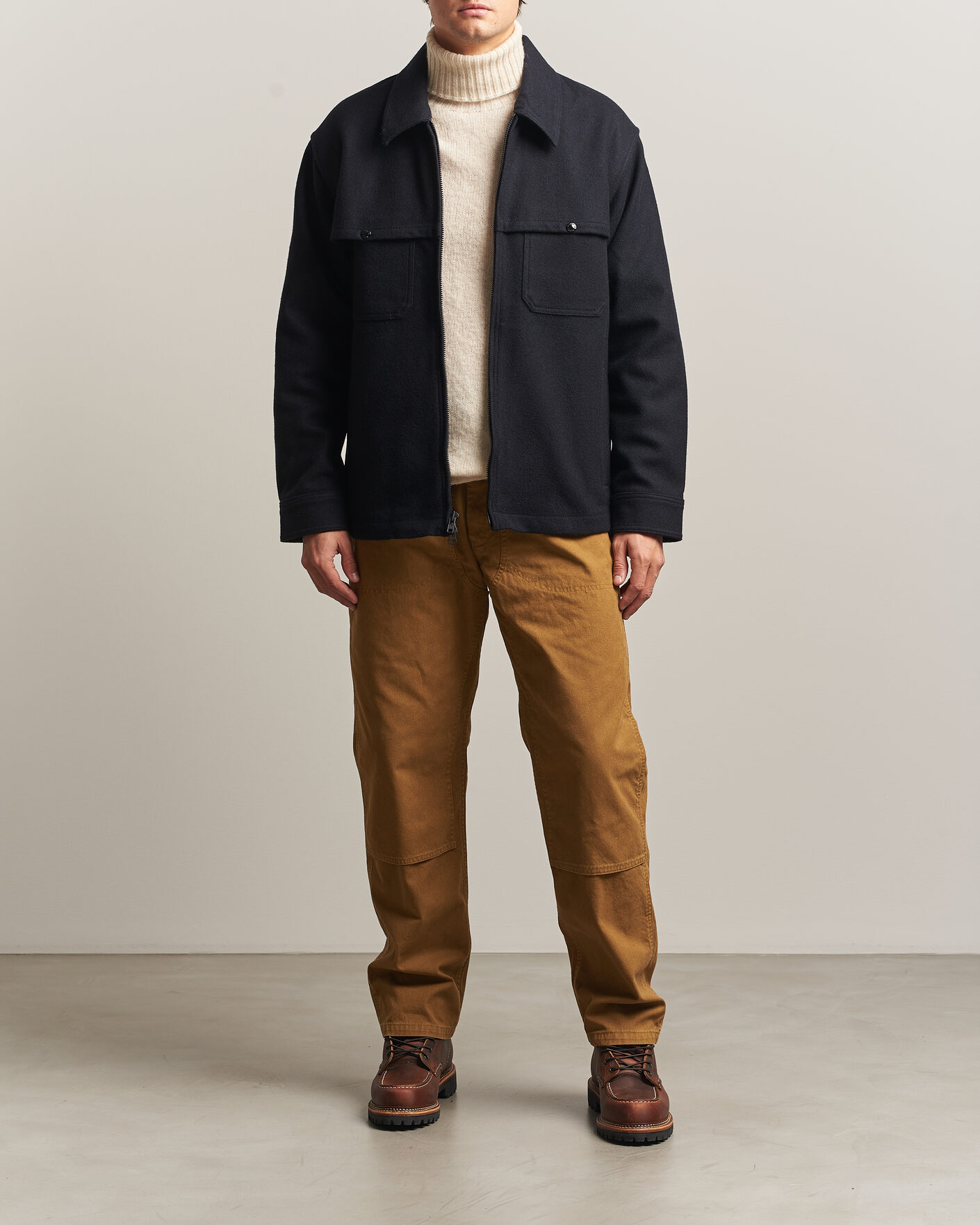 Herren | Jacken | Filson | Wool Cruiser Jac Shirt Dark Navy