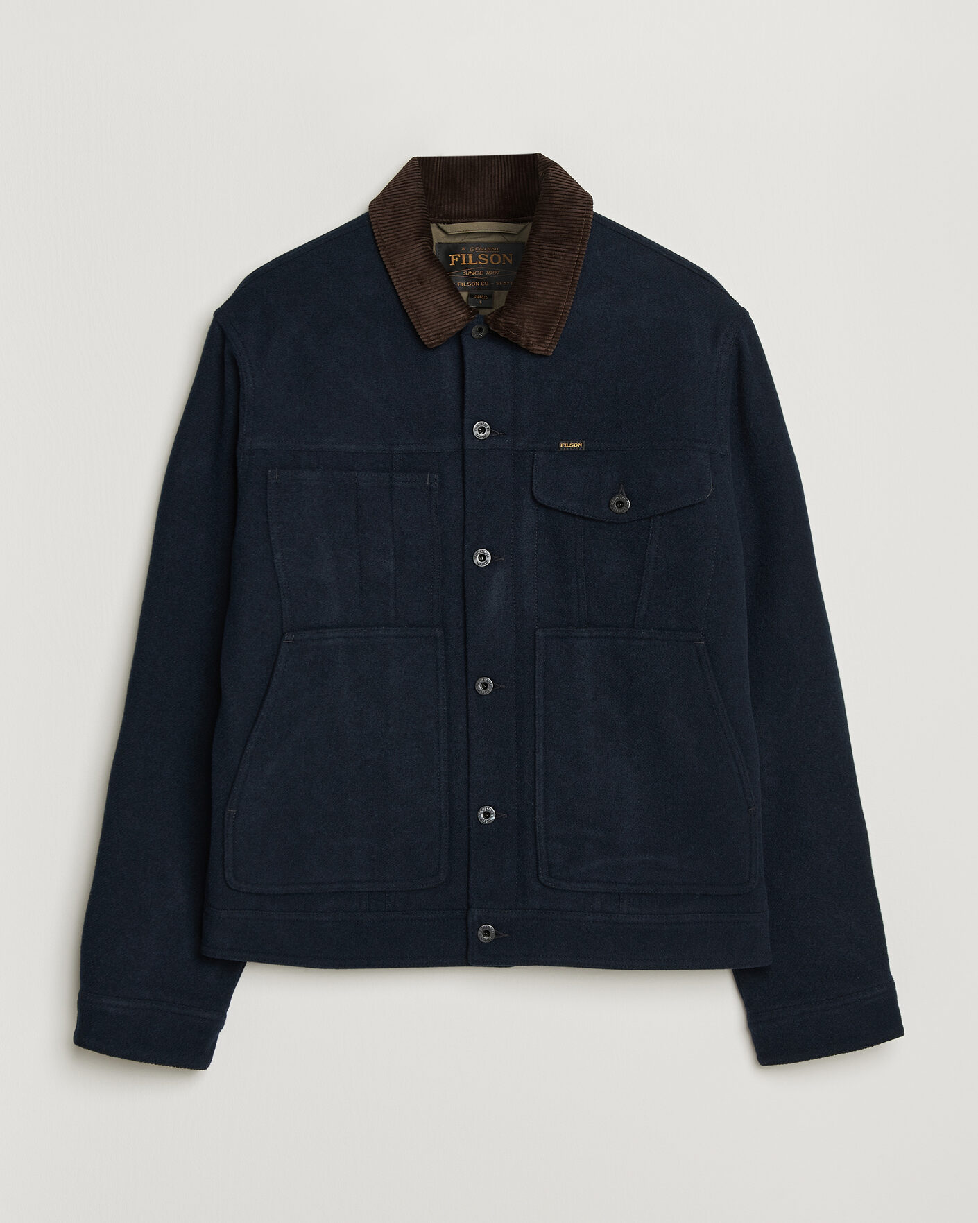 Herren | Jacken | Filson | Spokane Insulated Short Cruiser Navy