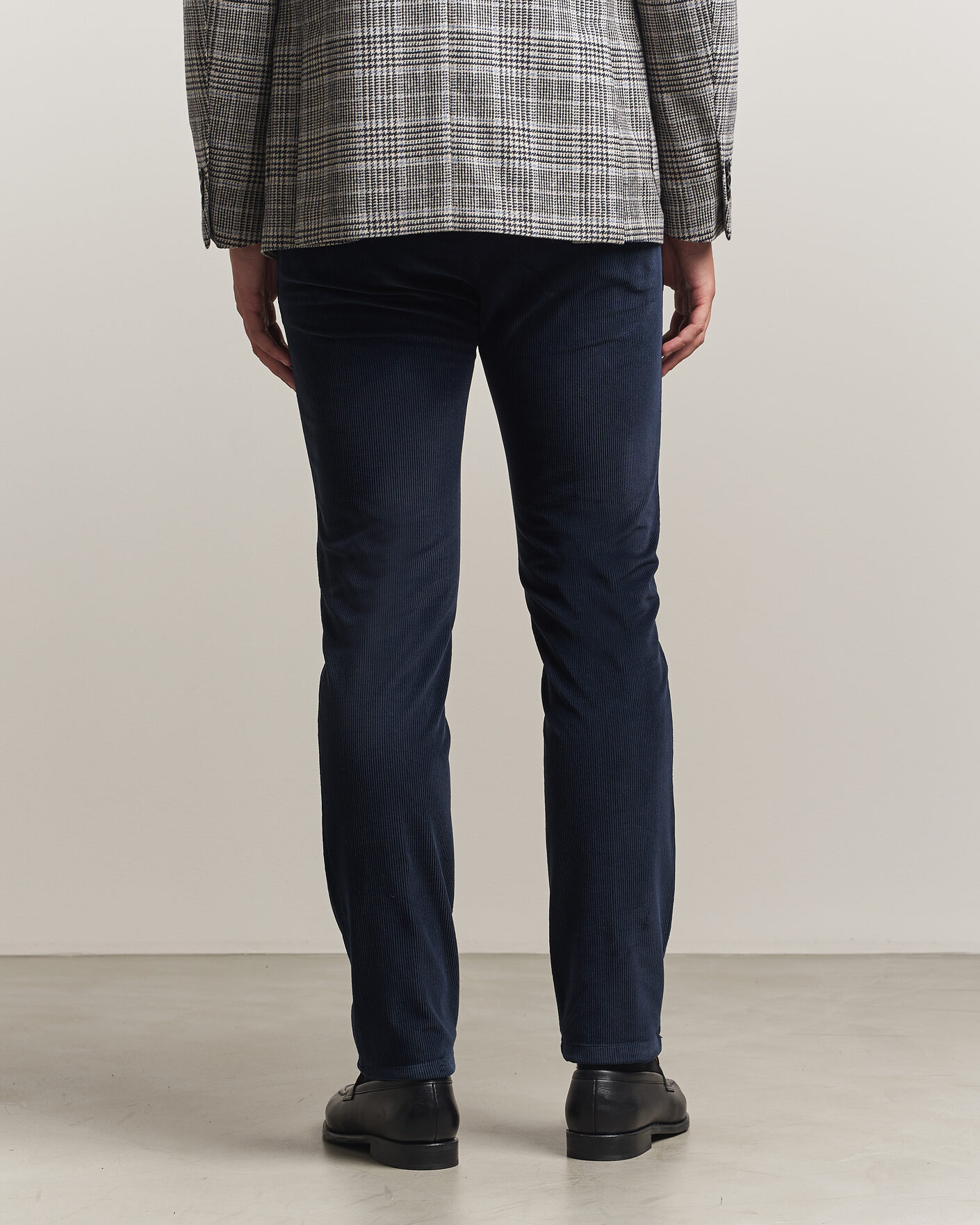 Herren | Hosen | Briglia 1949 | Slim Fit Corduroy Trousers Navy