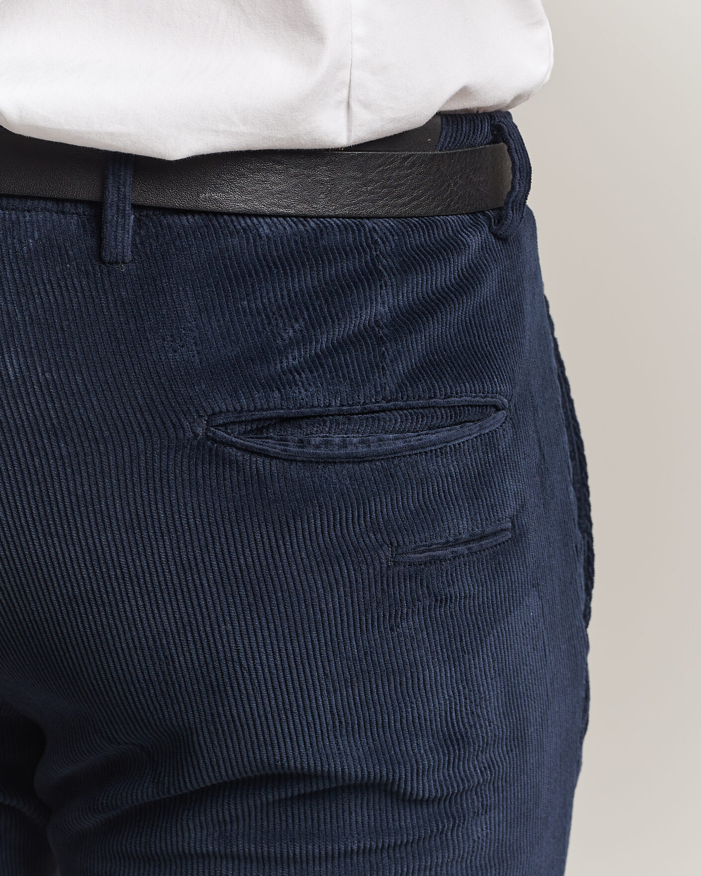 Herren | Hosen | Briglia 1949 | Slim Fit Corduroy Trousers Navy