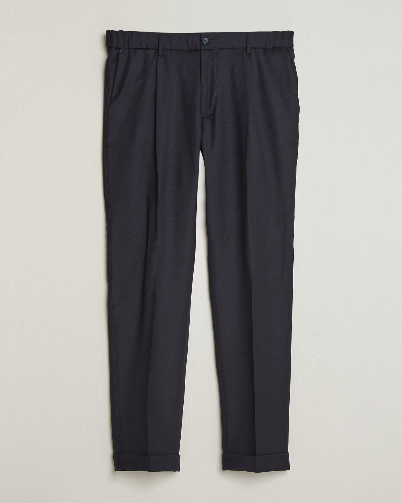 Herren | Hosen | Briglia 1949 | Isola Stretch Flannel Trousers Navy