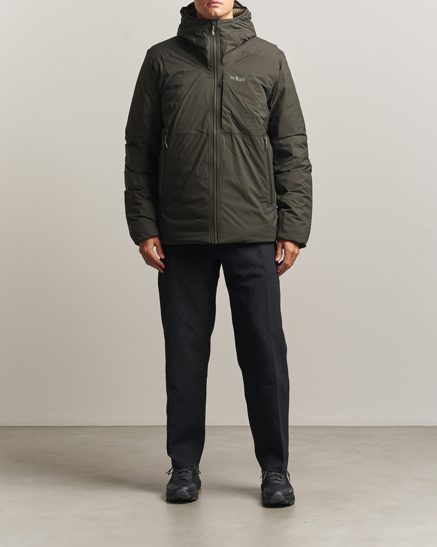 Herren | Jacken | Rab | Microlight Waterproof Shield Jacket Dark Army