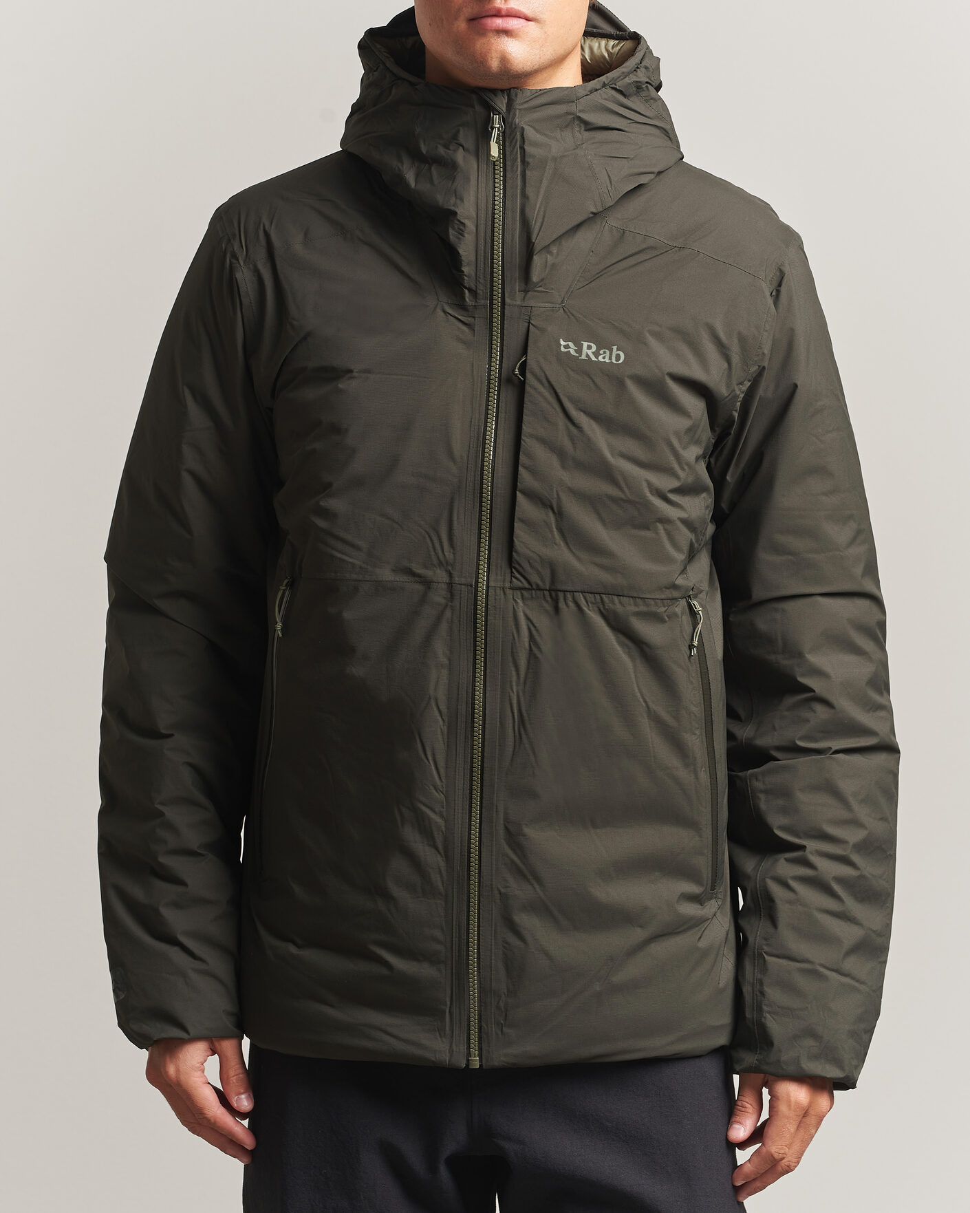 Herren | Jacken | Rab | Microlight Waterproof Shield Jacket Dark Army