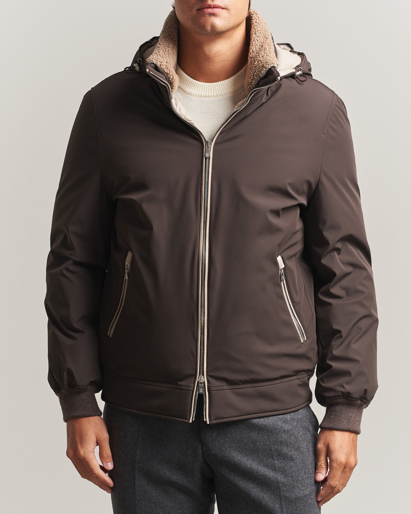 Herren | Jacken | Brunello Cucinelli | Padded Jacket Dark Brown