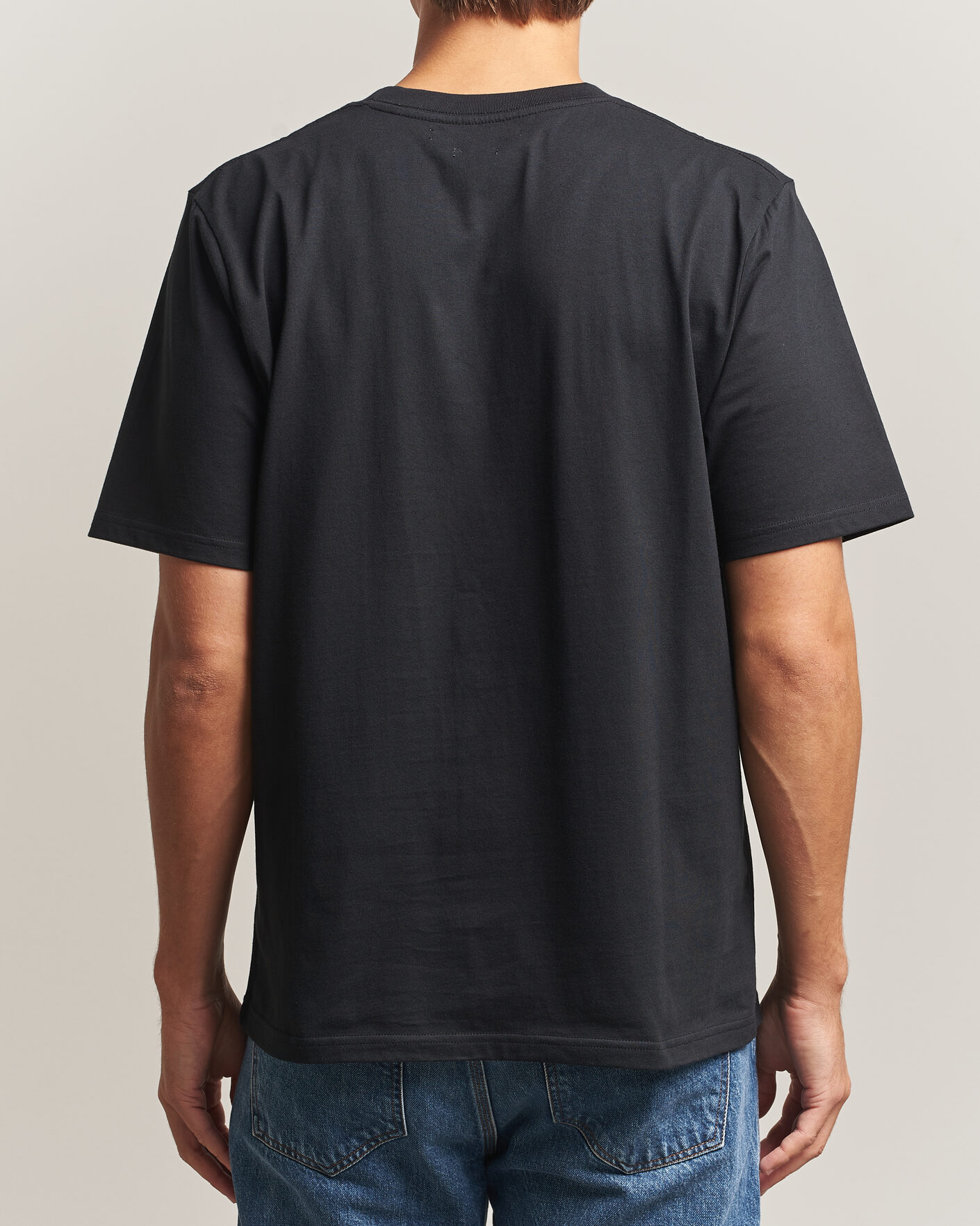 Herren | T-Shirts | Samsøe Samsøe | Thomas Cotton T-Shirt Black