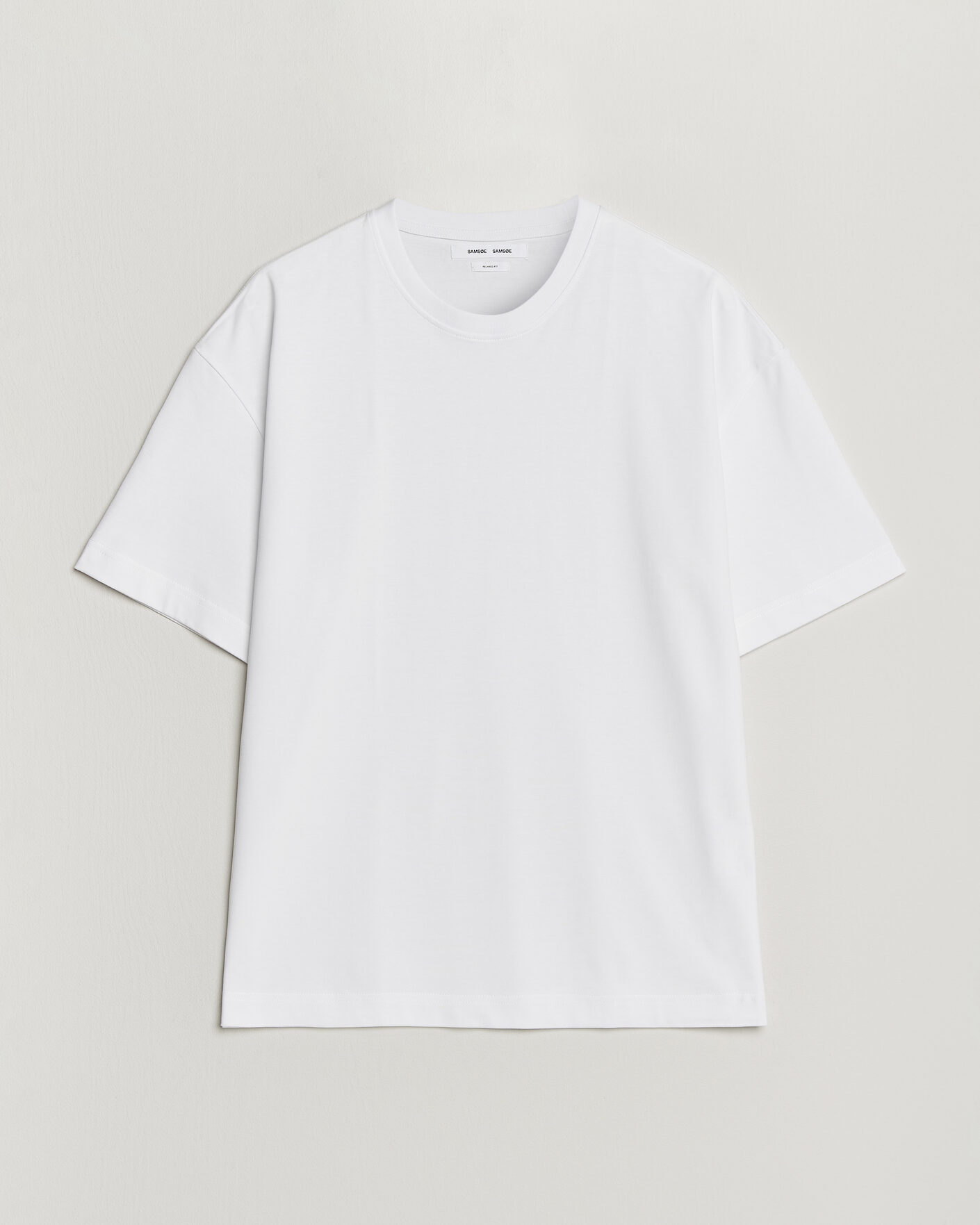 Herren | T-Shirts | Samsøe Samsøe | Jason Heavy Cotton T-Shirt White
