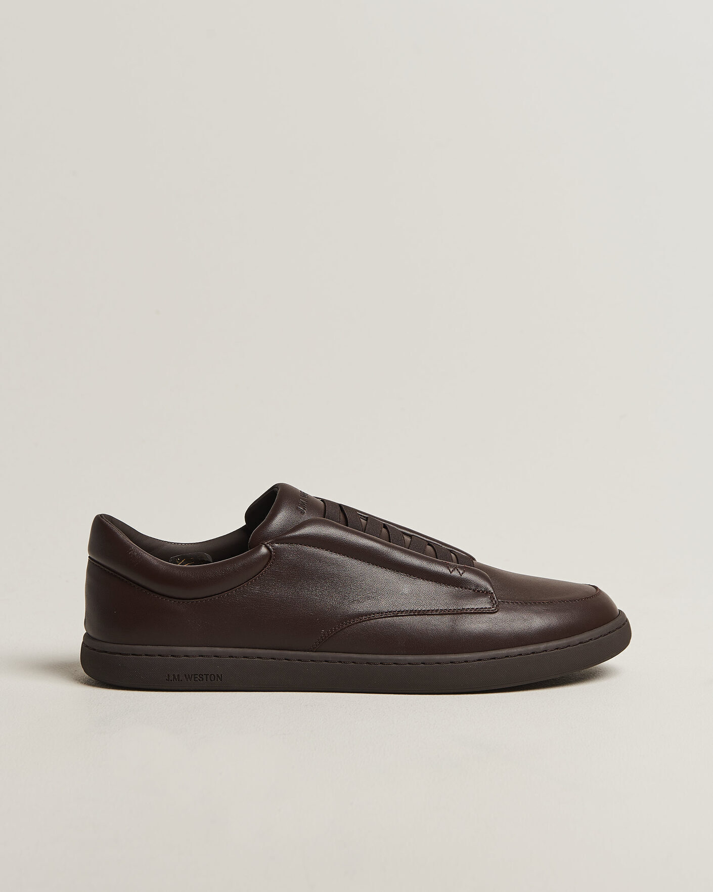 Herren | Sneaker | J.M. Weston | Dress Sneaker Dark Brown Nappa