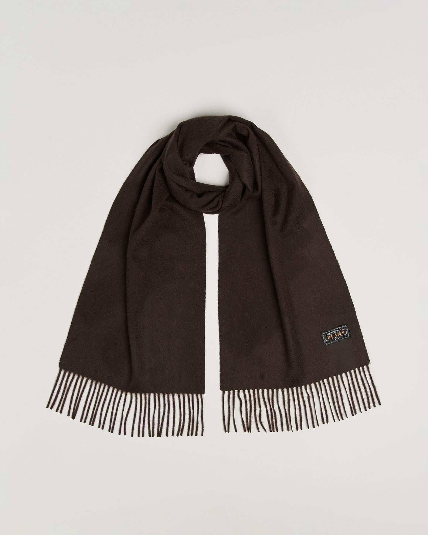Herren | Schals | BEAMS PLUS | Cashmere Scarf Dark Brown