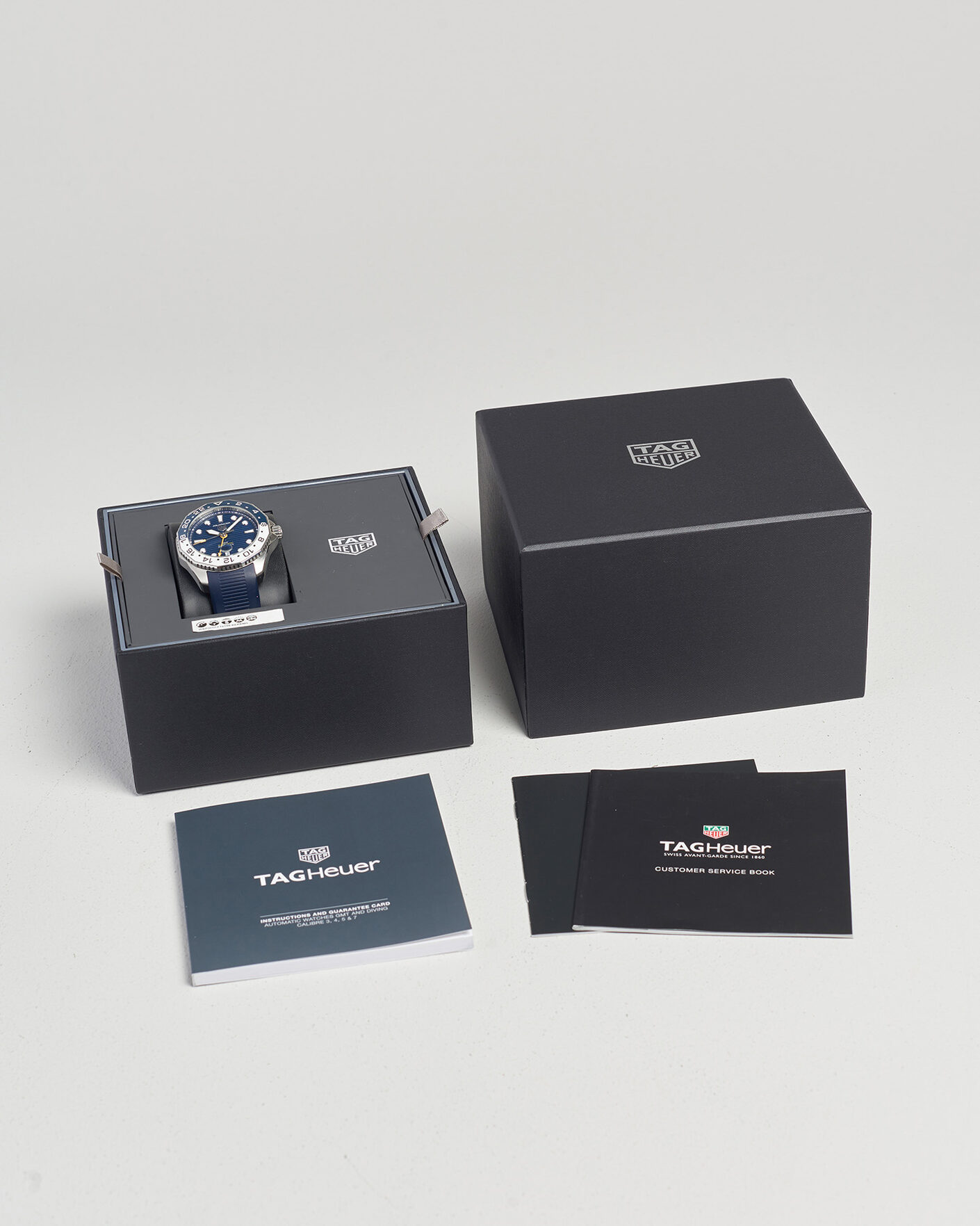 Herren | Pre-Owned & Vintage Watches | Tag Heuer Pre-Owned | Acuaracer GMT 