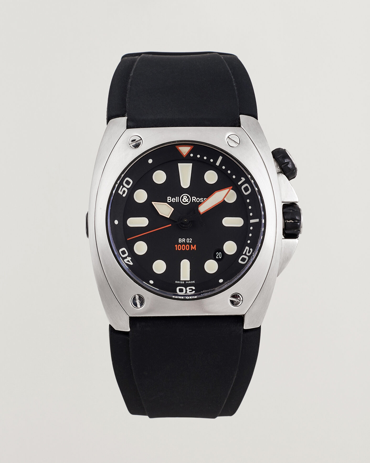 Herren | Pre-Owned & Vintage Watches | Bell & Ross Pre-Owned | BR02-20 Steel 
