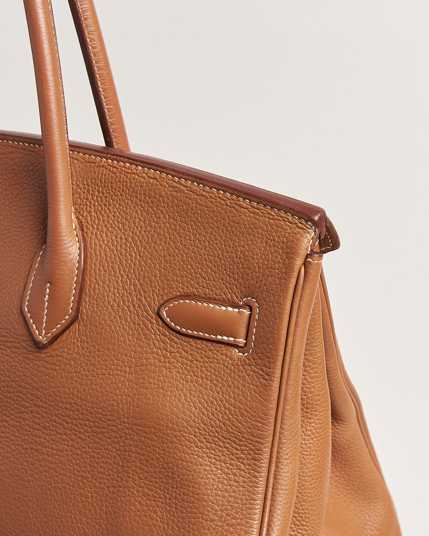 Herren | Pre-Owned & Vintage Bags | Hermès Pre-Owned | Birkin 35 Togo Leather Gold