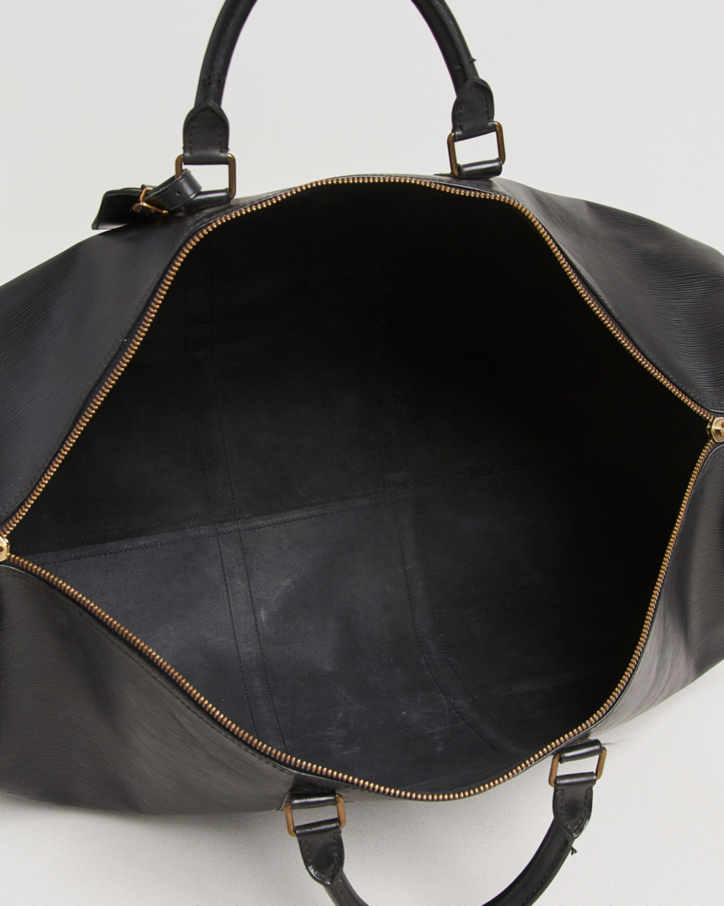 Herren | Pre-Owned & Vintage Bags | Louis Vuitton Pre-Owned | Keepall 60 Epi Leather Black