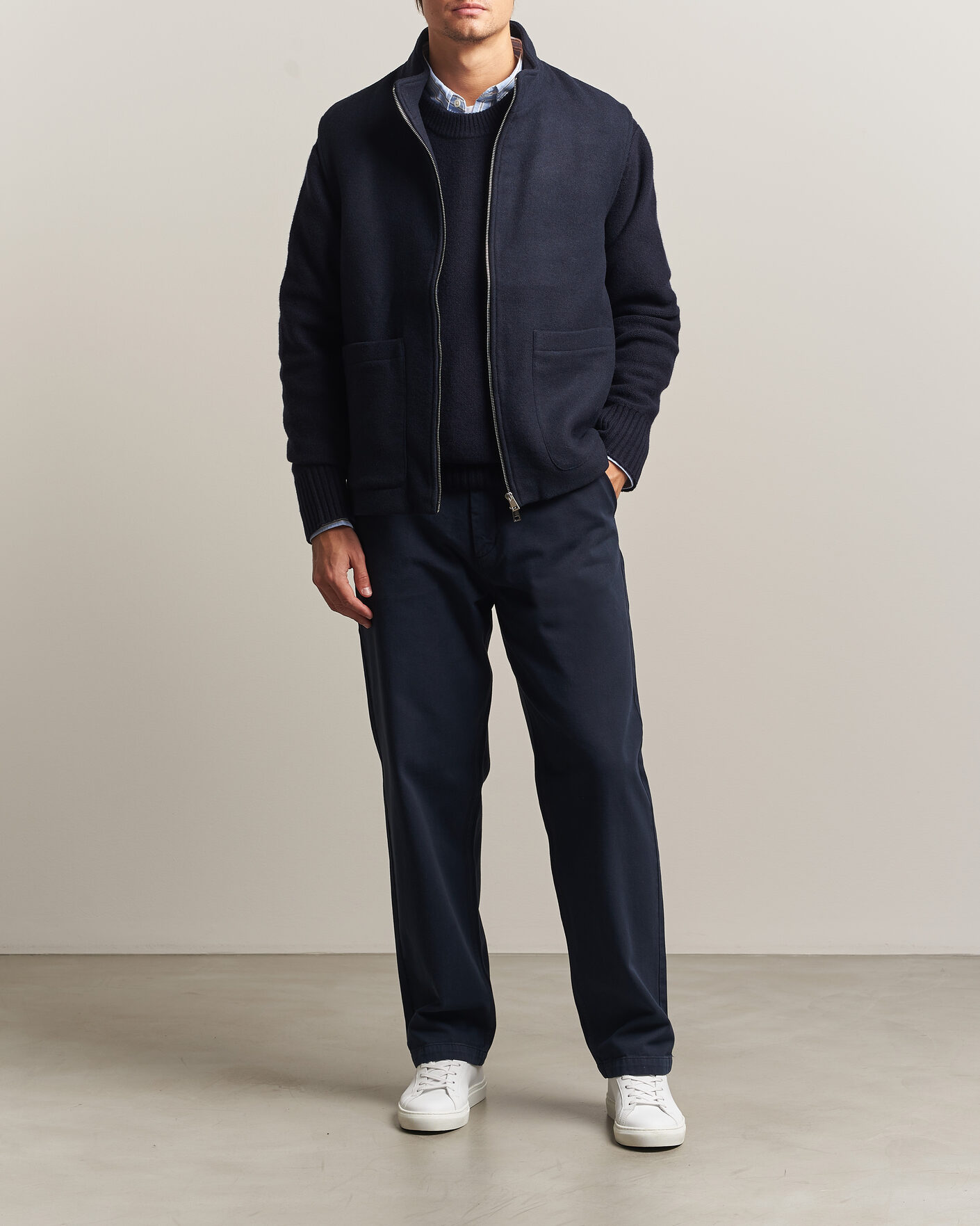 Herren | Westen | A Day's March | Canora Lined Wool Vest Navy