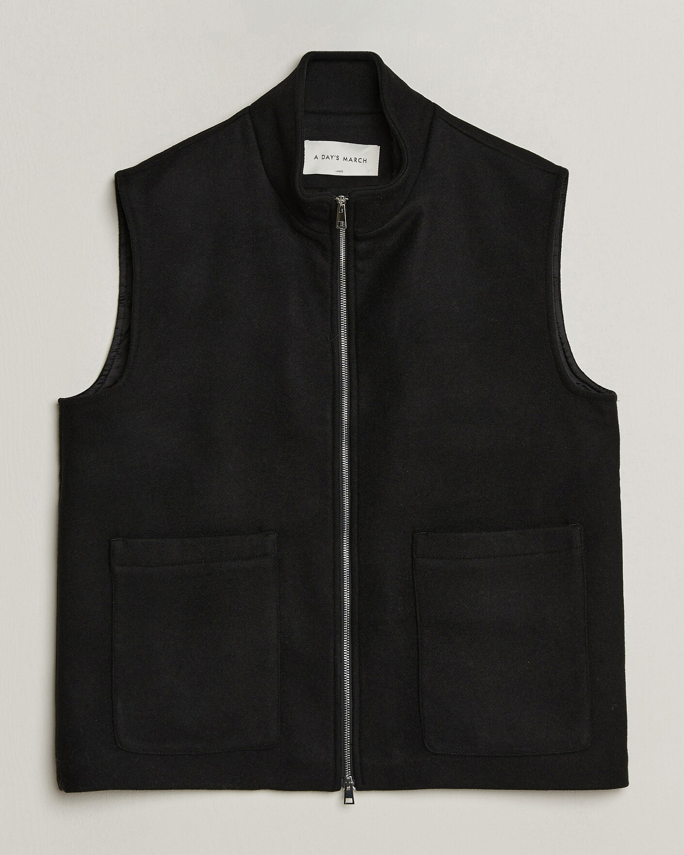 Herren | Westen | A Day's March | Canora Lined Wool Vest Black