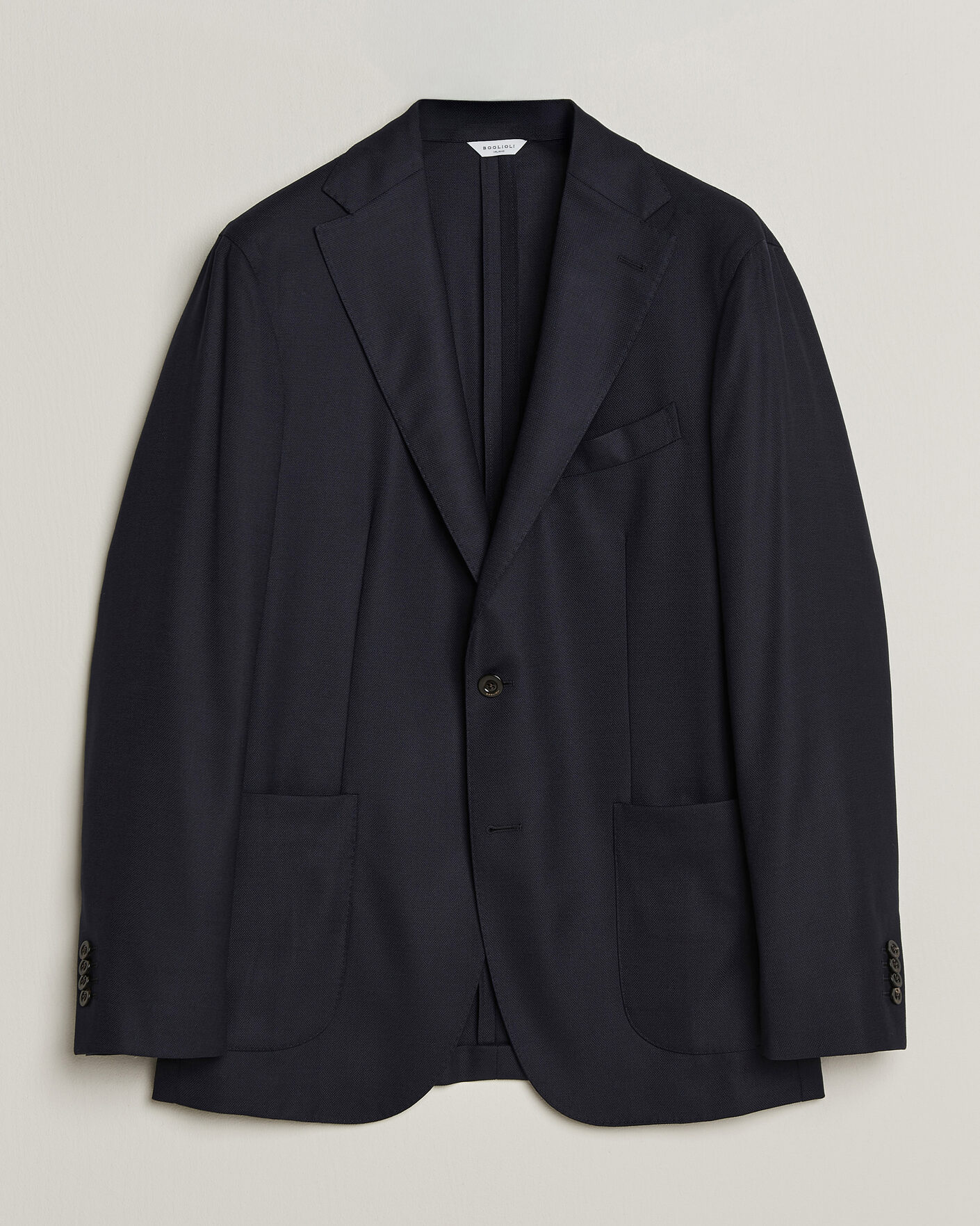Herren | Sakkos | Boglioli for Care of Carl | Boglioli K Jacket Exclusive Hopsack Blazer Navy
