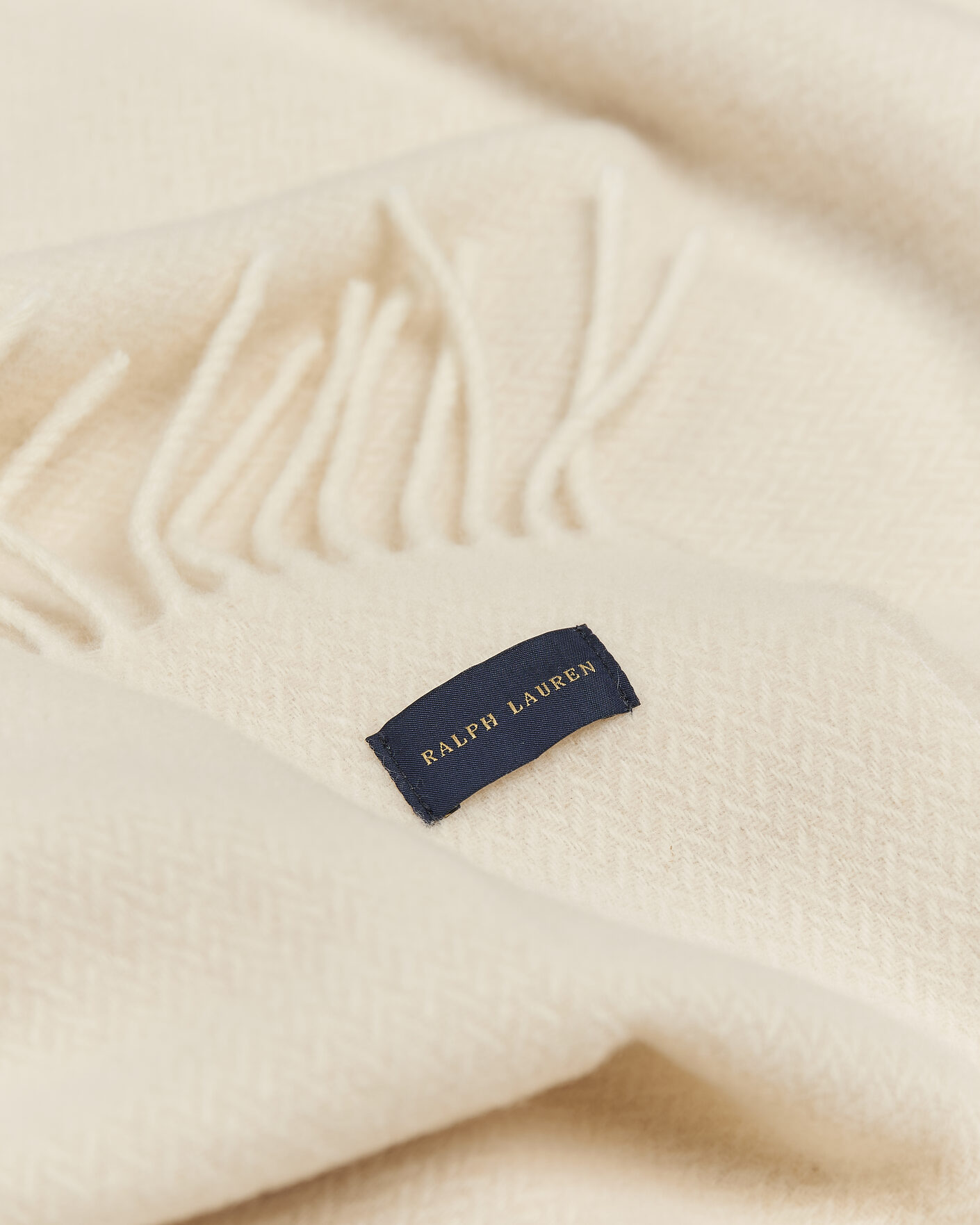 Herren | Textilien | Ralph Lauren Home | Jax Wool/Cashmere Throw Blanket True Cream