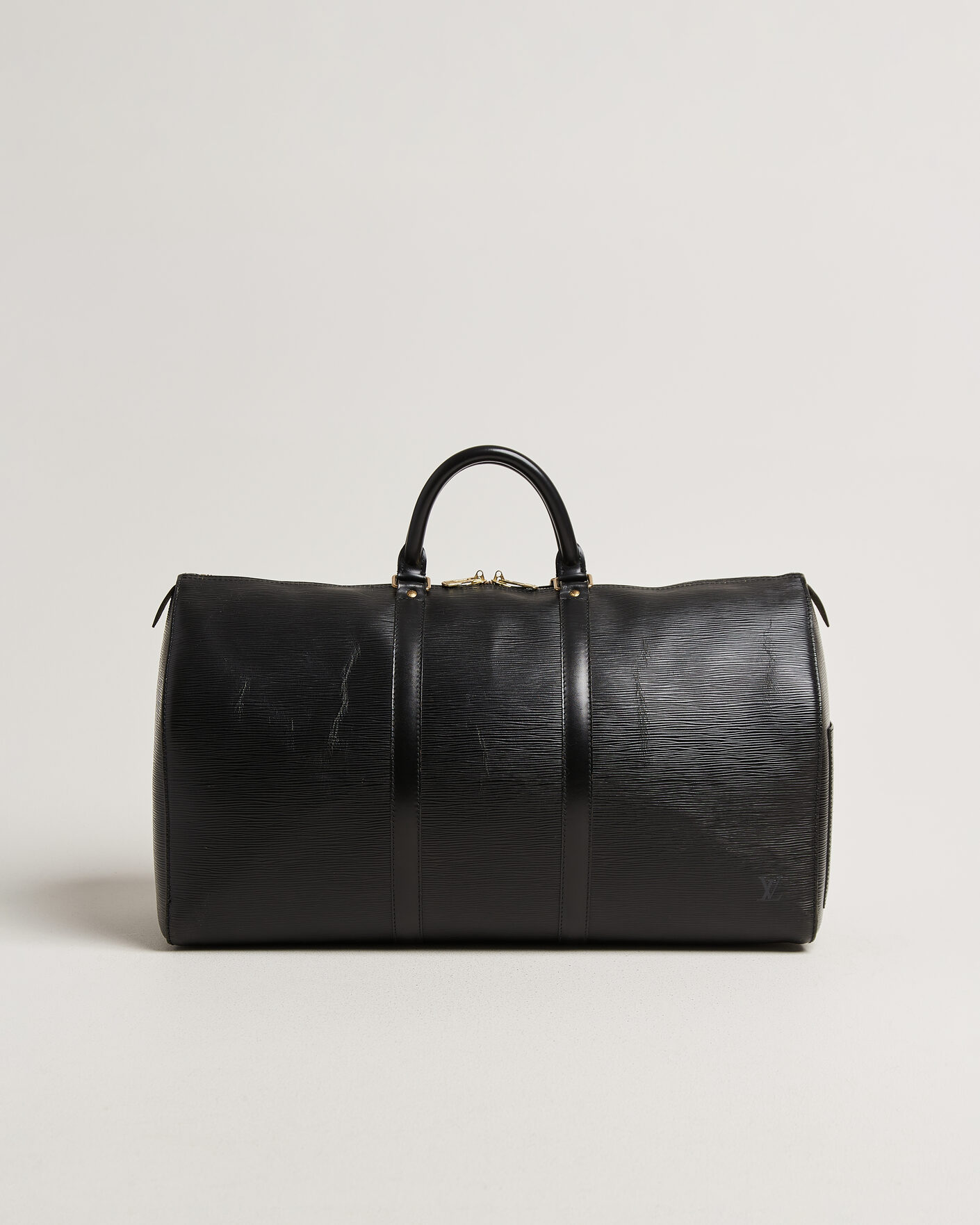 Herren | Pre-Owned & Vintage Bags | Louis Vuitton Pre-Owned | Keepall 50 Epi Leather Black