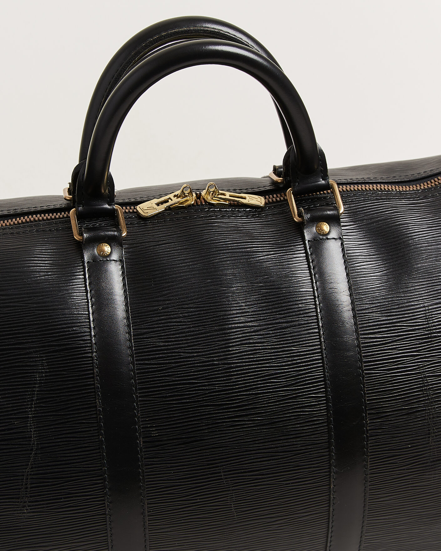 Herren | Pre-Owned & Vintage Bags | Louis Vuitton Pre-Owned | Keepall 50 Epi Leather Black
