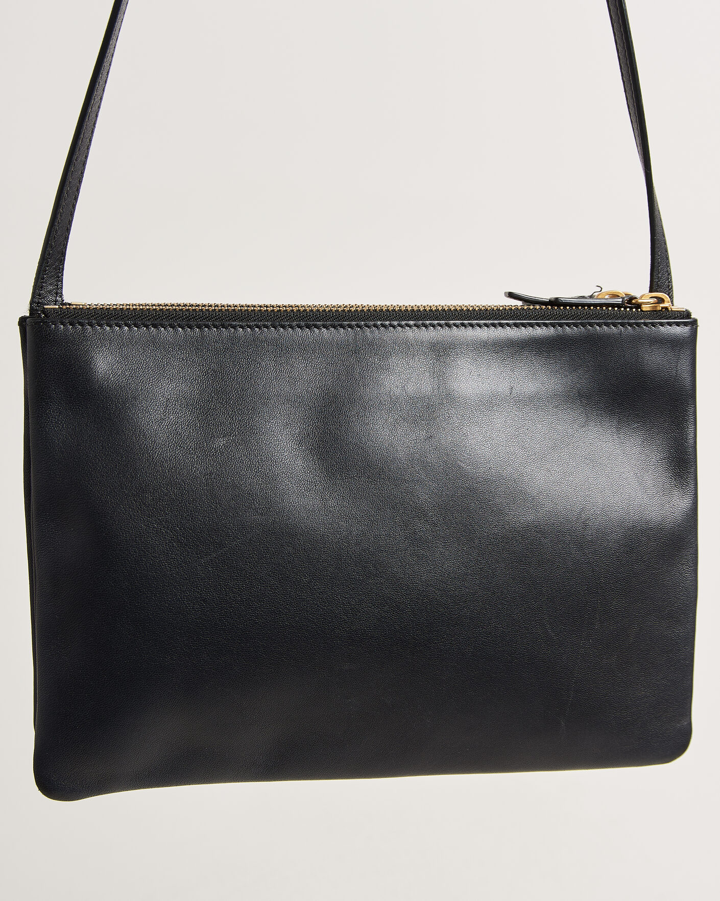 Herren | Pre-Owned & Vintage Bags | Celine Pre-Owned | Trio Bag Medium Leather Black