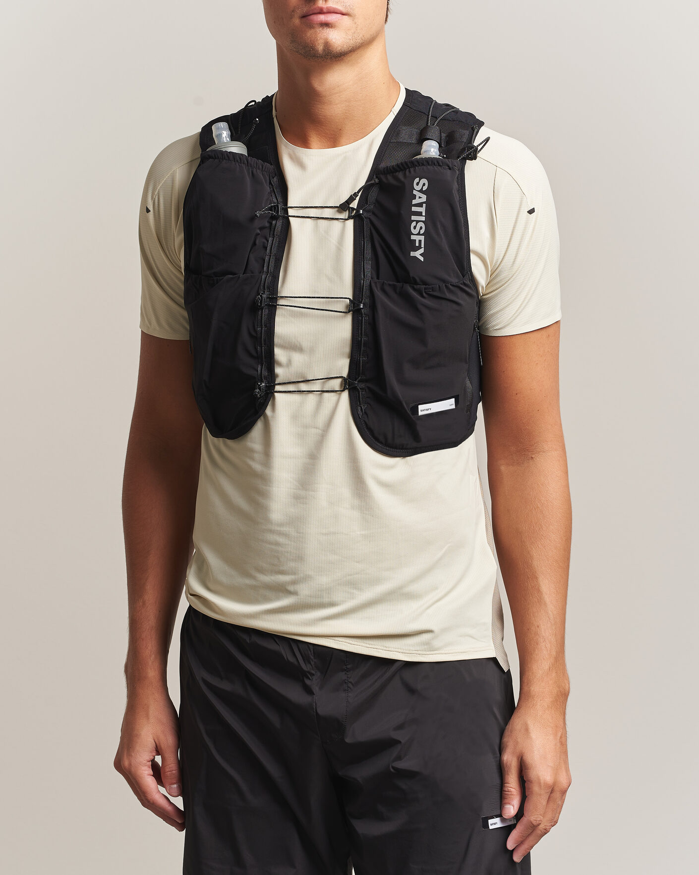 Herren | Funktions-Accessoires | Satisfy | TechSilk Drift Cordura 5L Hydration Vest Black
