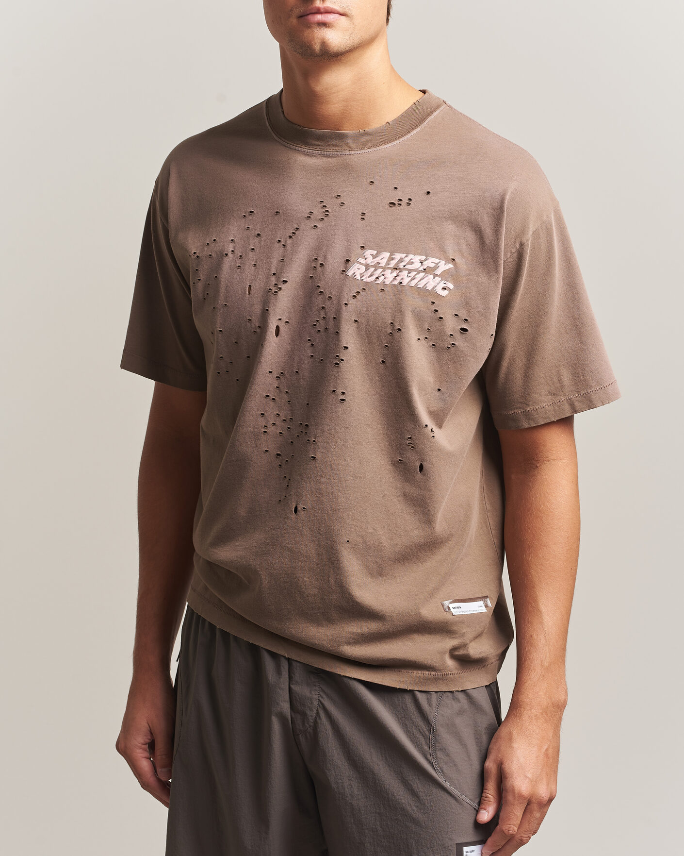 Herren | T-Shirts | Satisfy | MothTech T-Shirt Sun Bleached Rain Drum