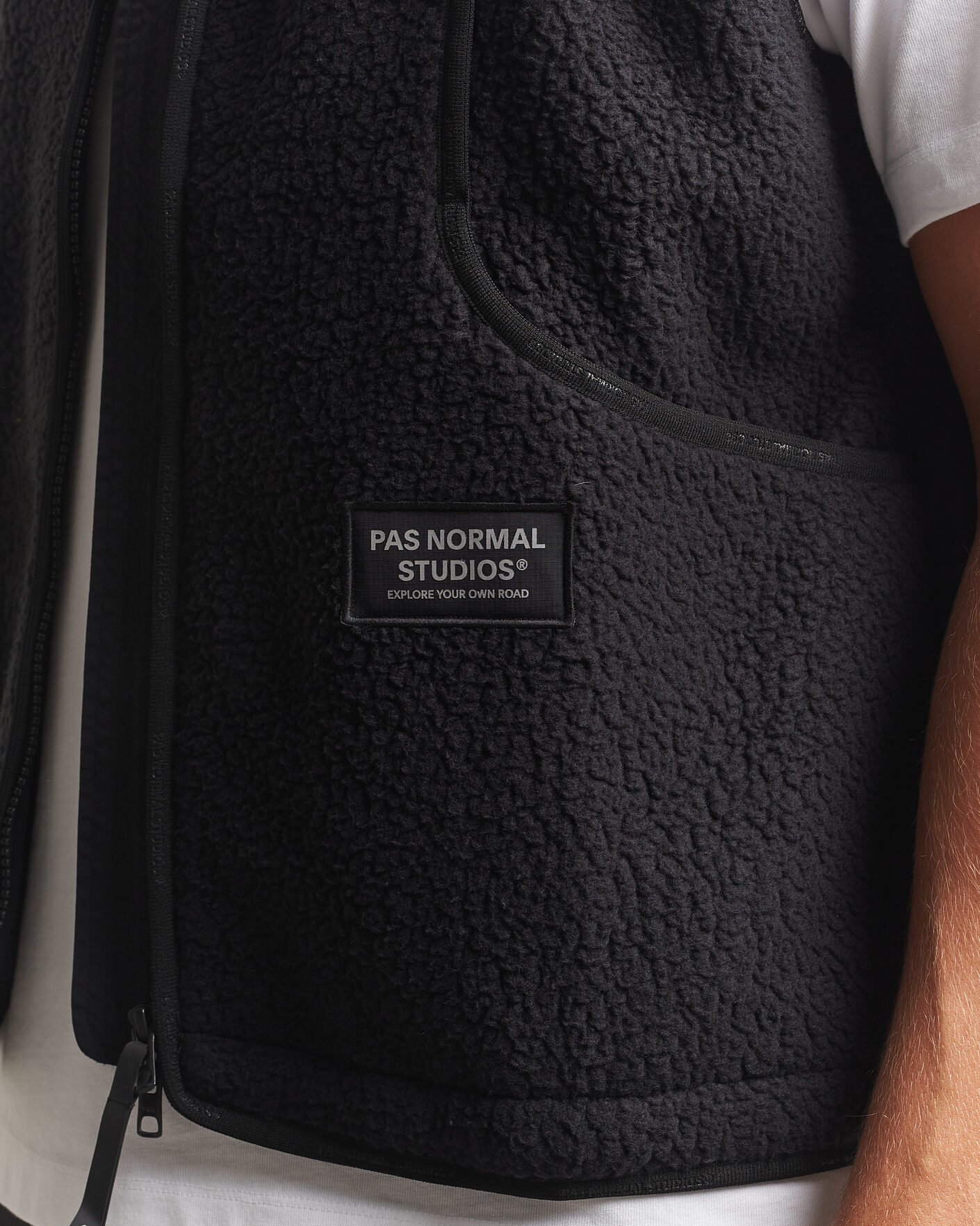 Herren | Pullover | Pas Normal Studios | Off-Race Pile Fleece Black