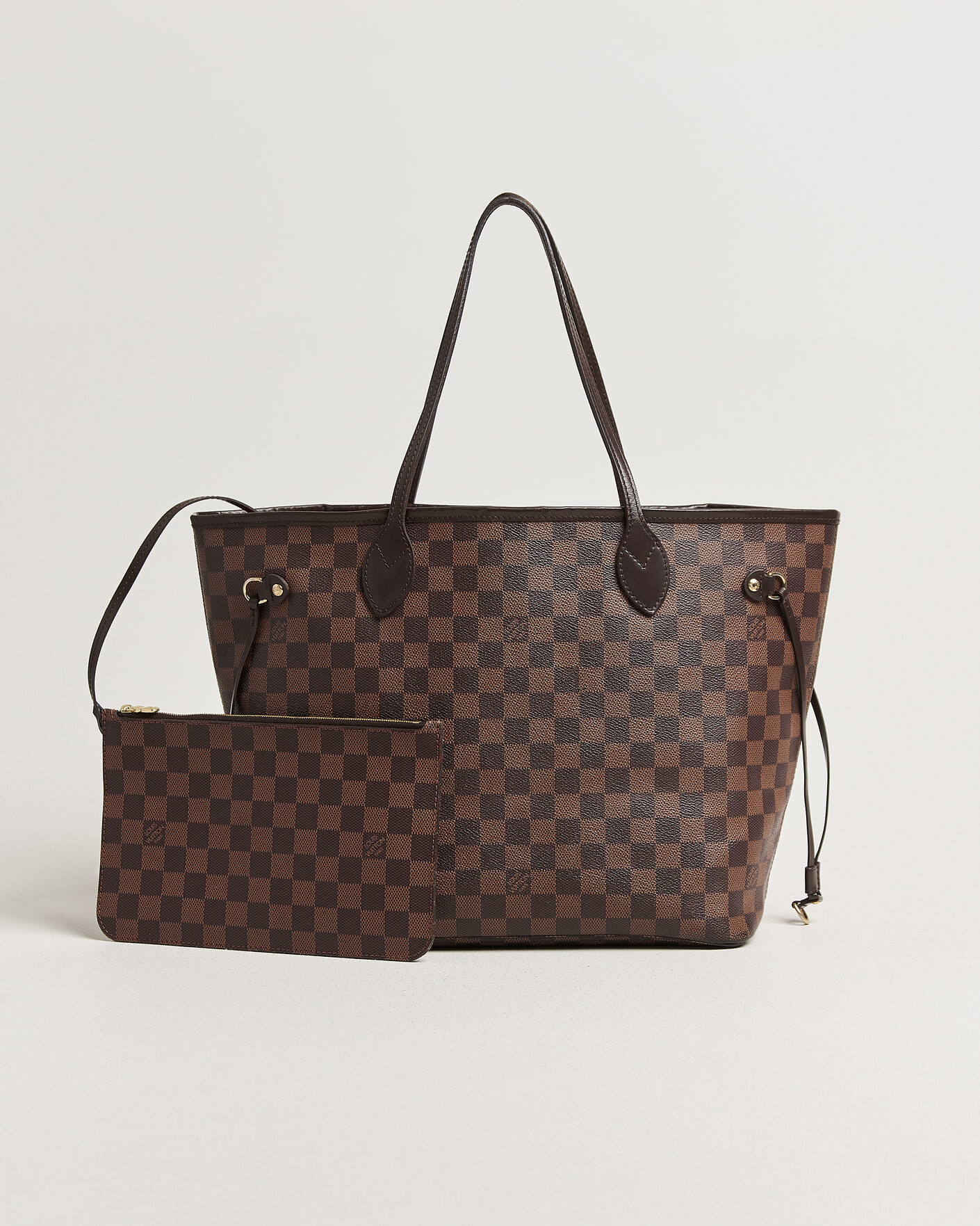 Herren | Pre-Owned & Vintage Bags | Louis Vuitton Pre-Owned | Neverfull MM  Damier Ebene