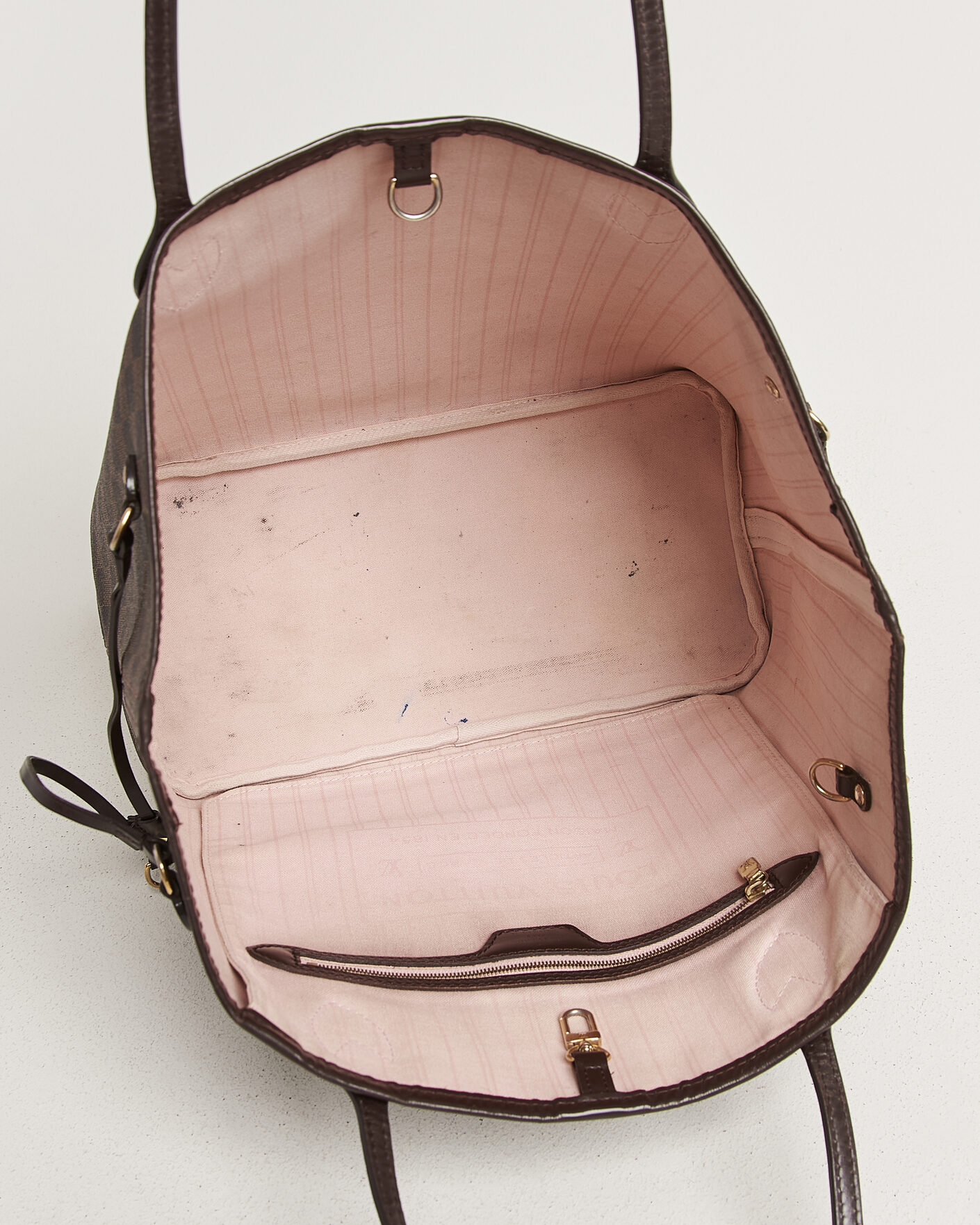 Herren | Pre-Owned & Vintage Bags | Louis Vuitton Pre-Owned | Neverfull MM  Damier Ebene